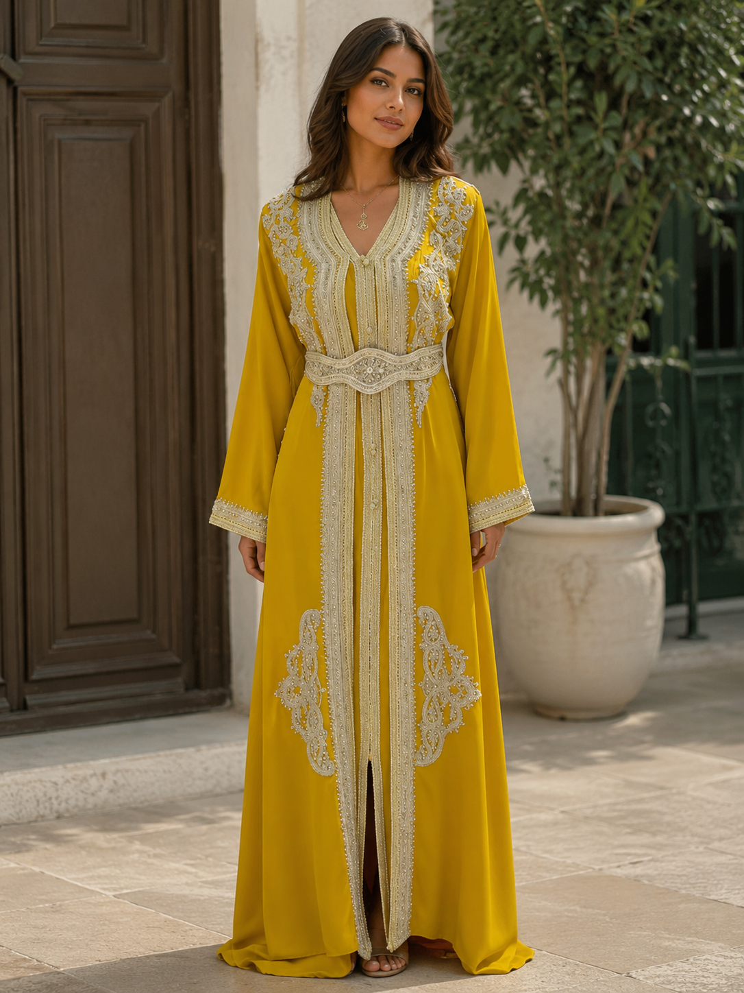 Omima Morocco Style Kaftan Modest Fashion Dress