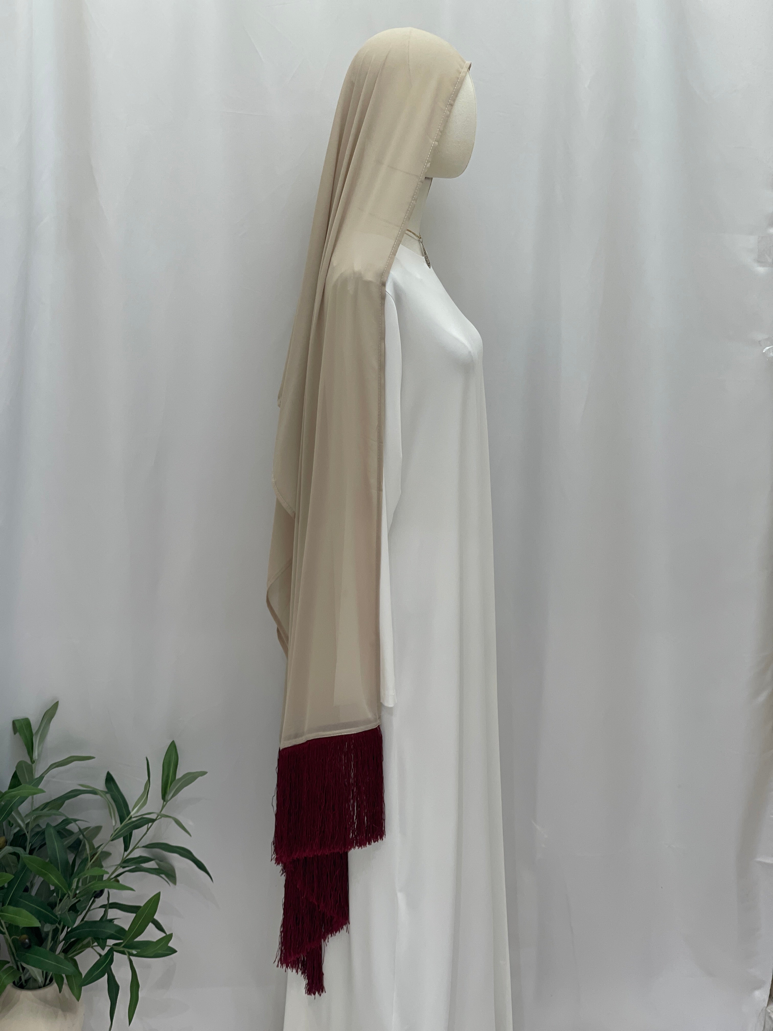 Heritage Fringe Shawl-(Khirka)