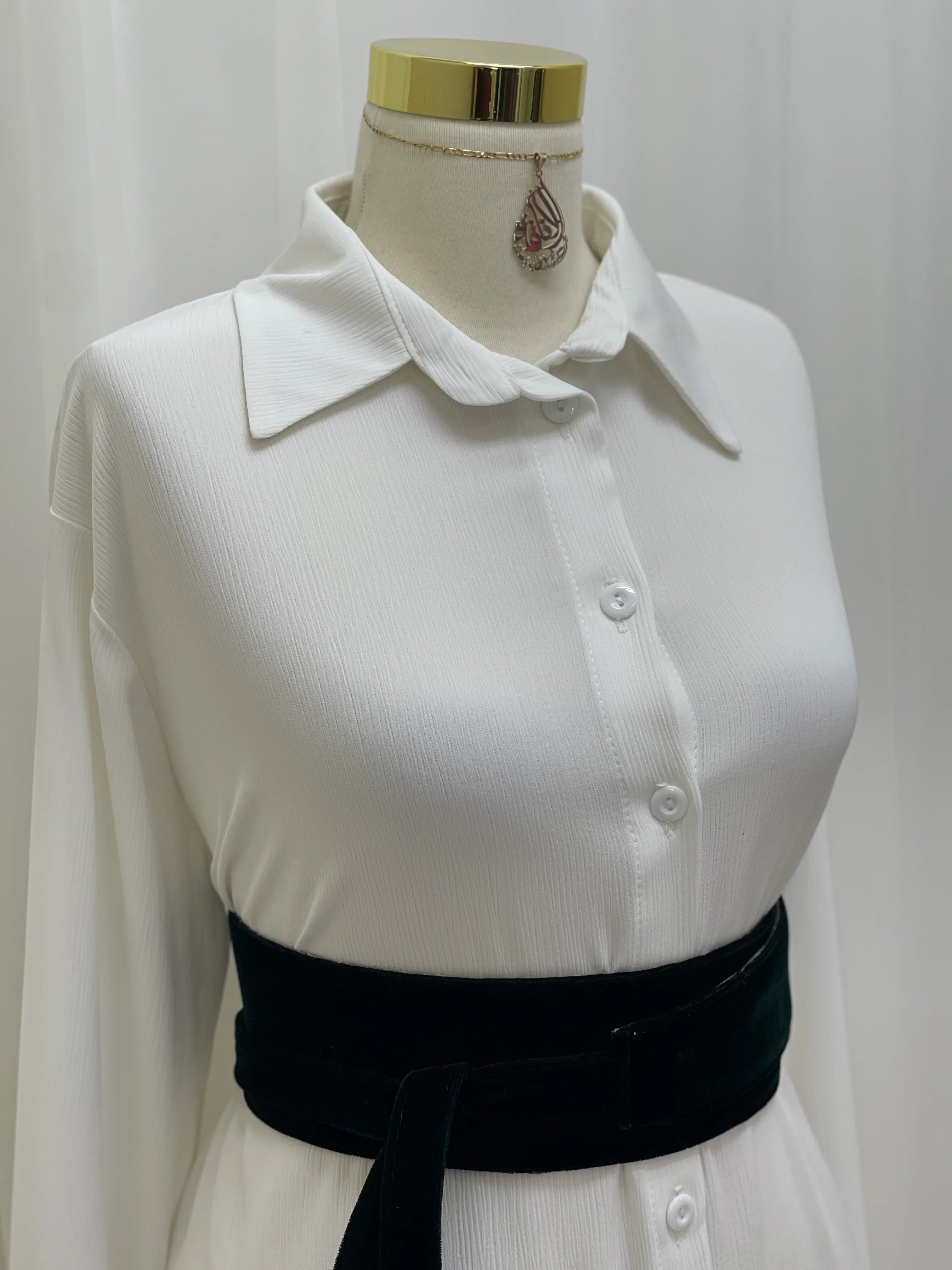 Deep Green Velvet Belt-luxurious velvet traditional and modern garments