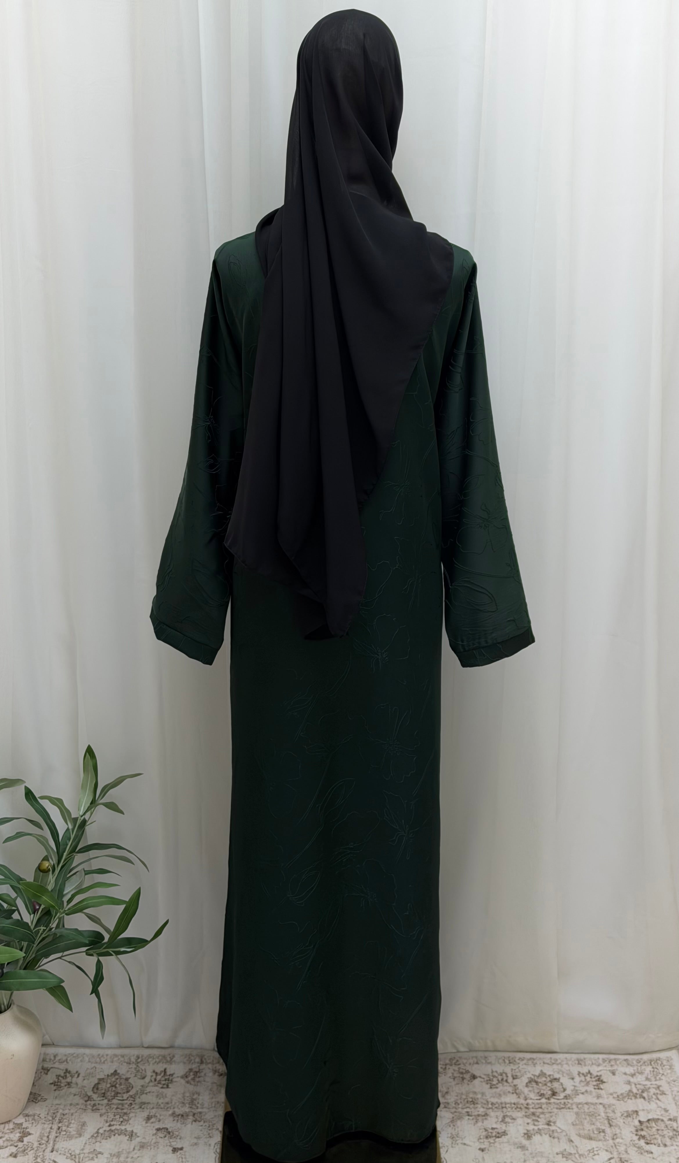 Emerald Whisper Abaya