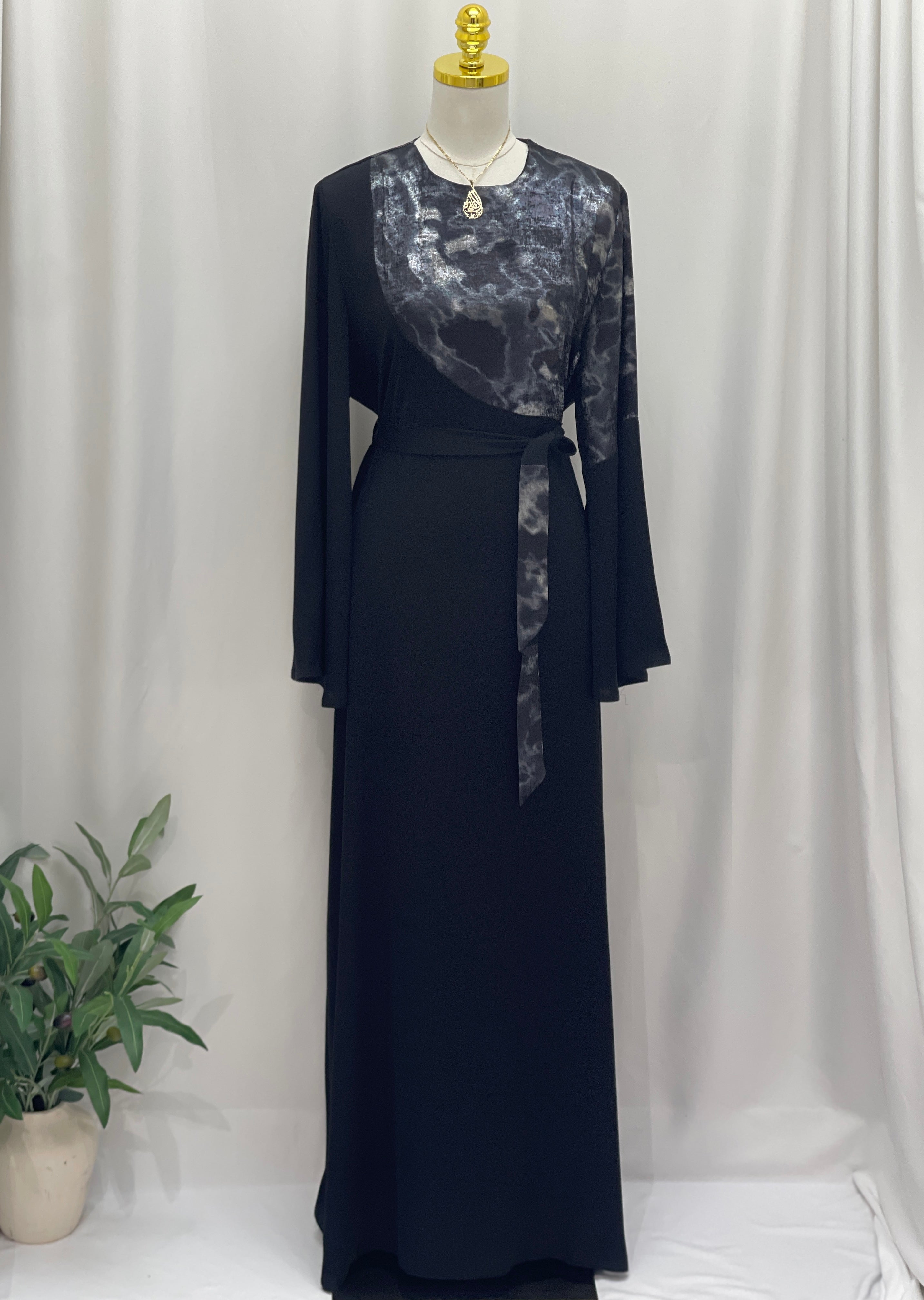 Silent Mist Abaya