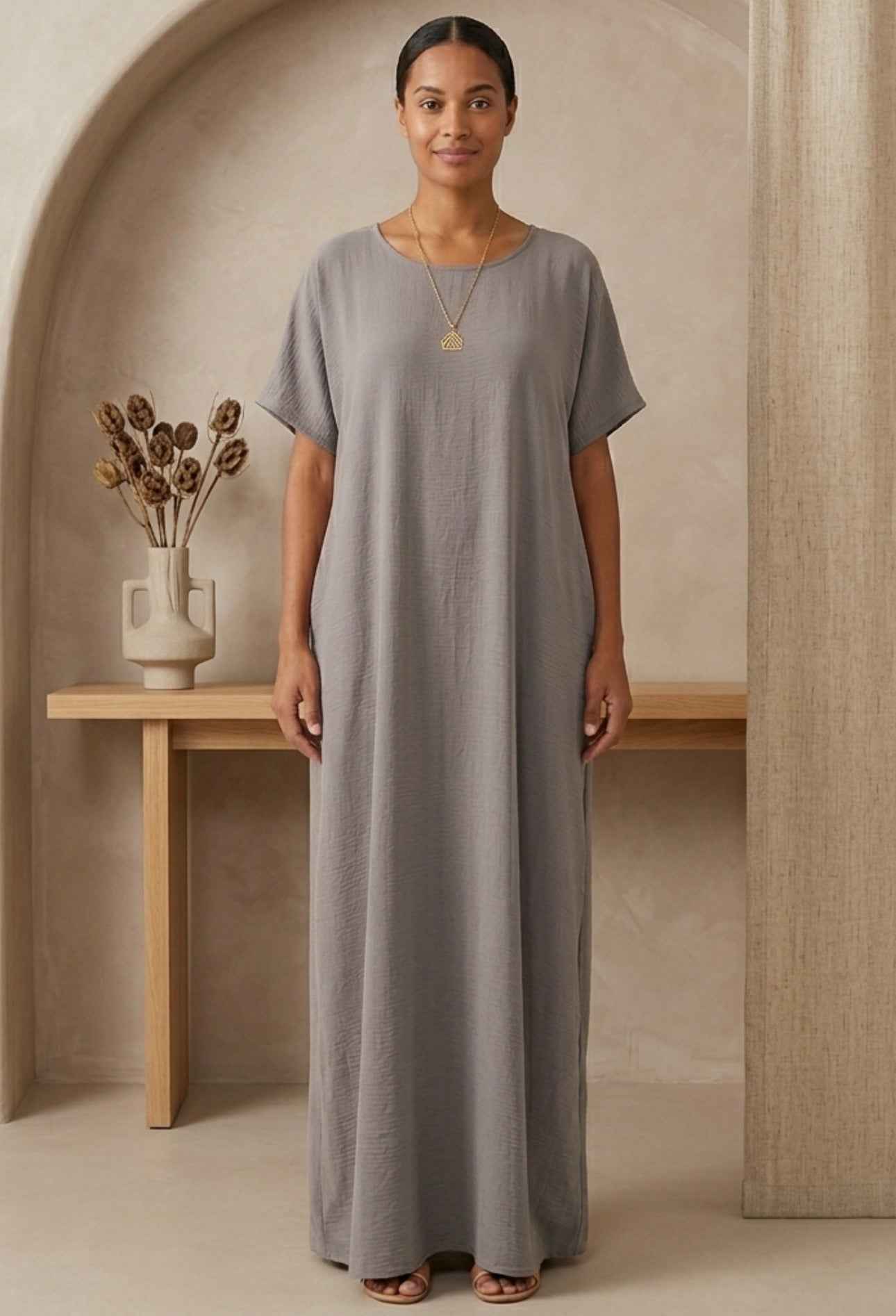 CY Essential Short Sleeve Inner Dress
