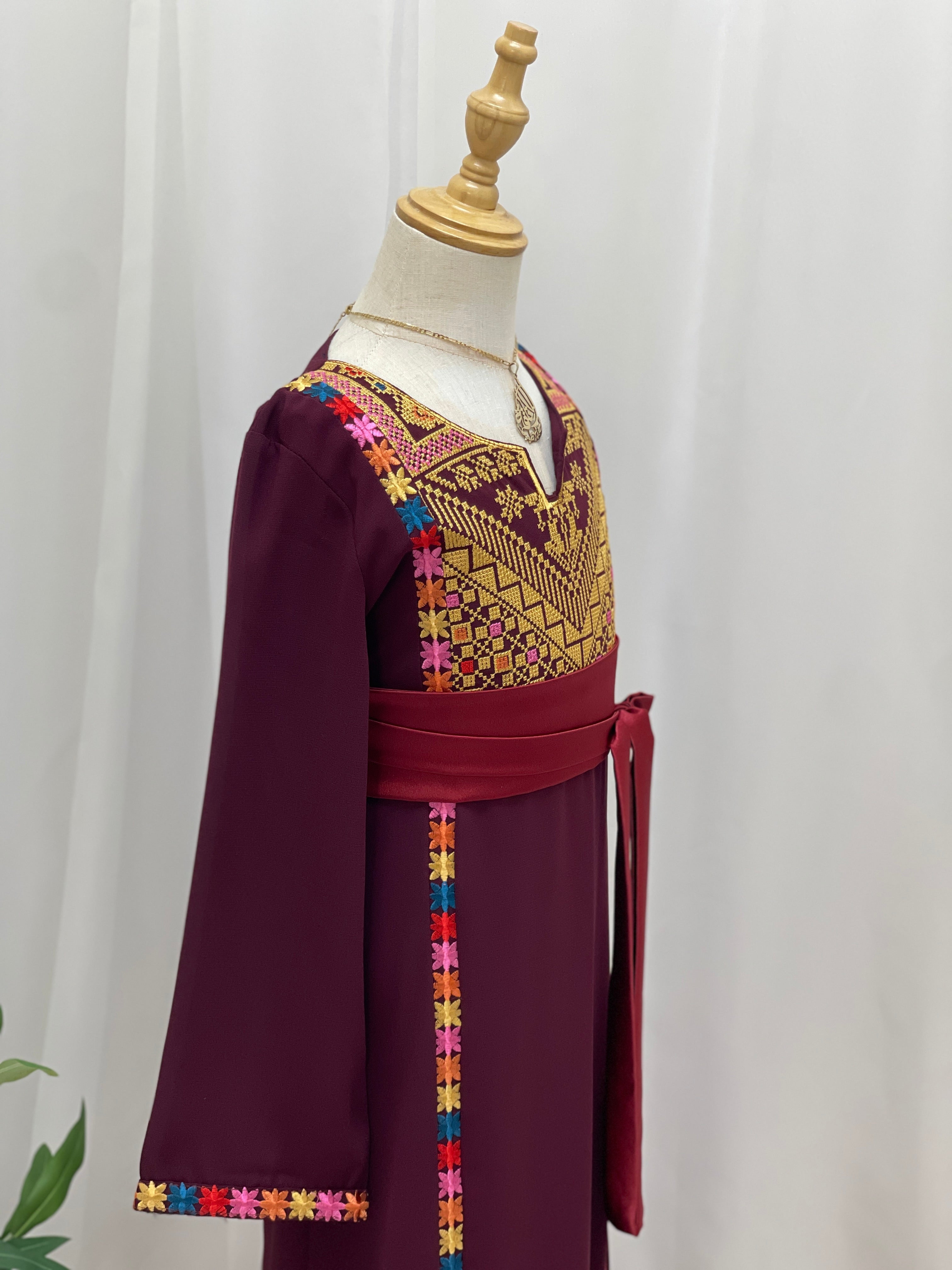 Little Heritage Bloom Dress – Timeless Cultural Kids Wear