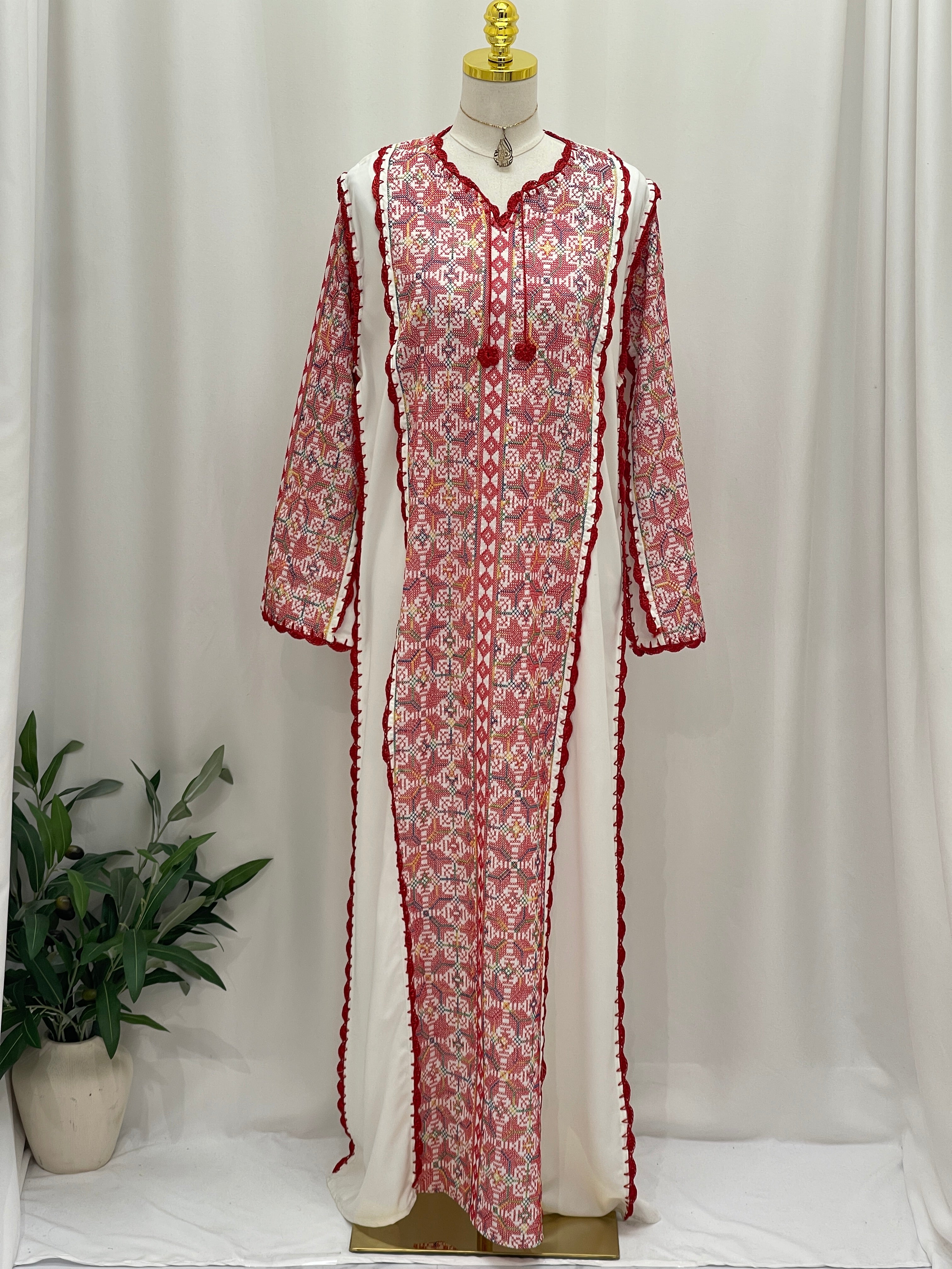 Heritage Threads Embroidered Abaya