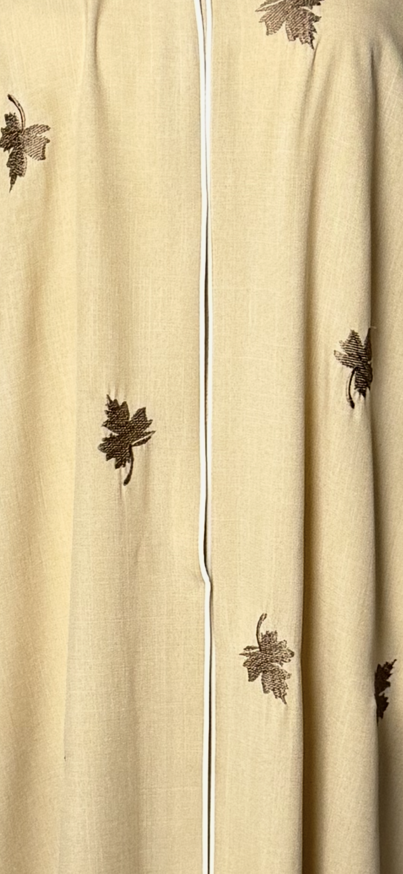 Desert Leaf Linen Dubai Abaya