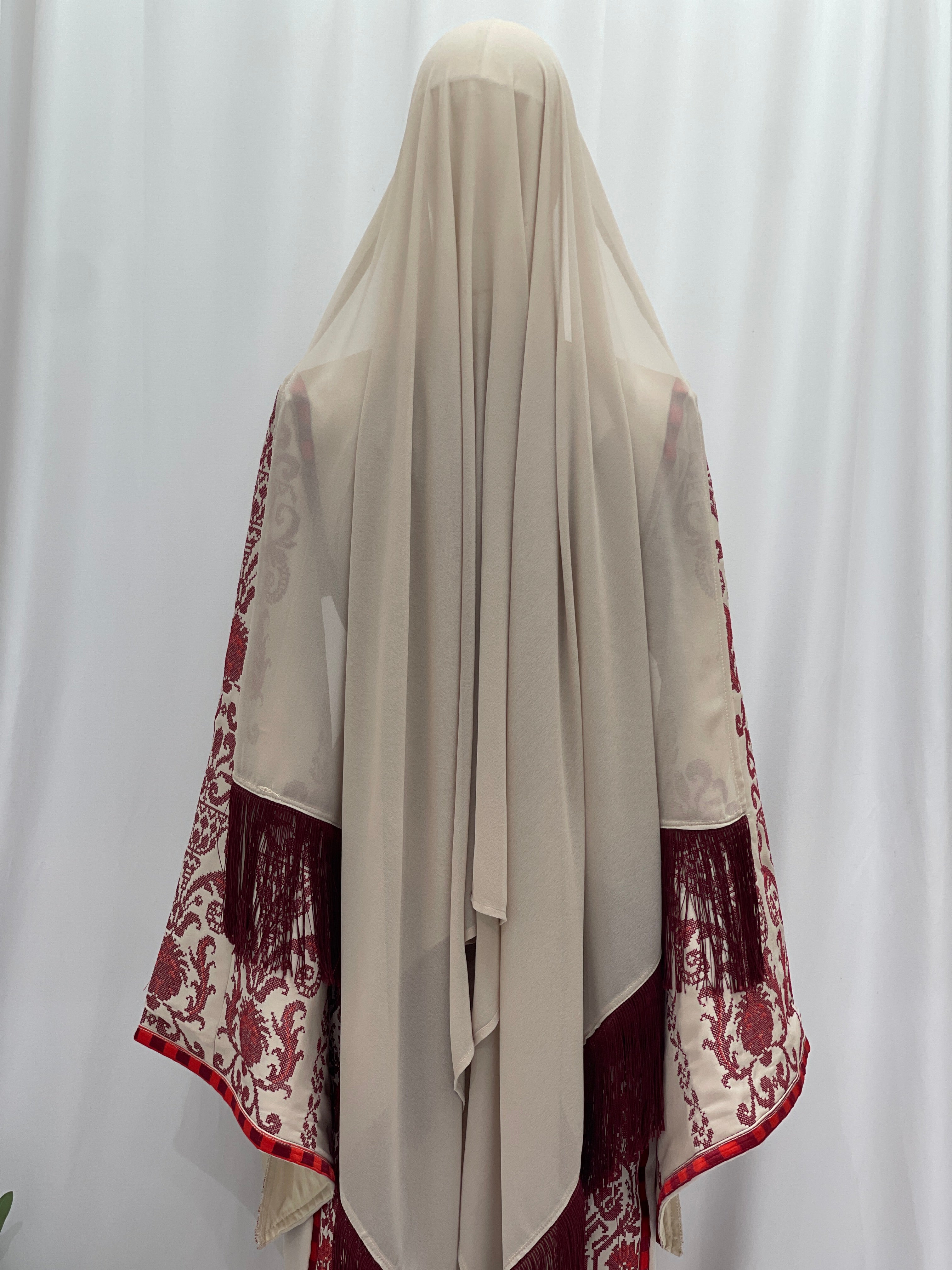 Heritage Fringe Shawl-(Khirka)