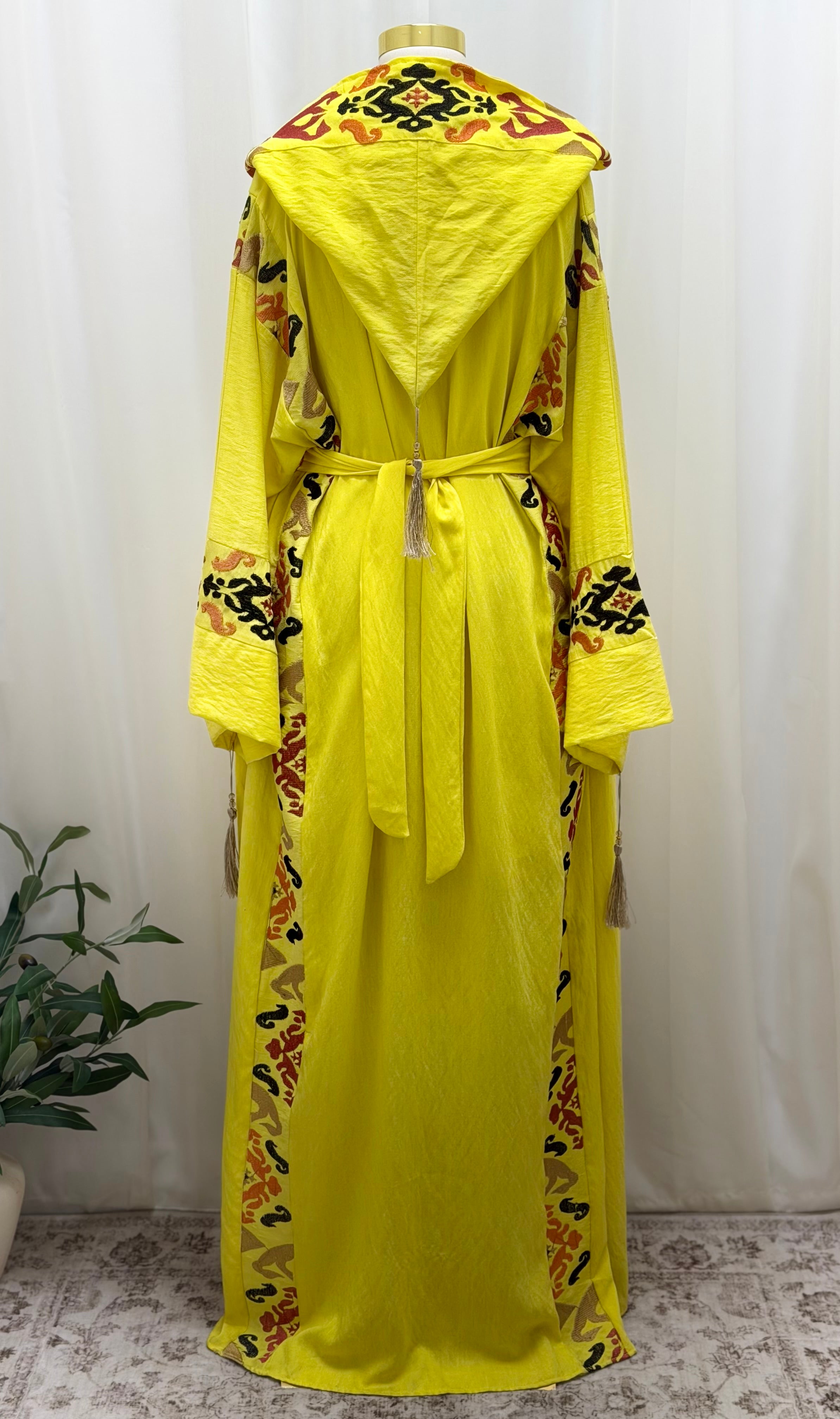 3-Piece Lightweight Soft Linen Women's Abaya Set - Modern and Comfortable Design