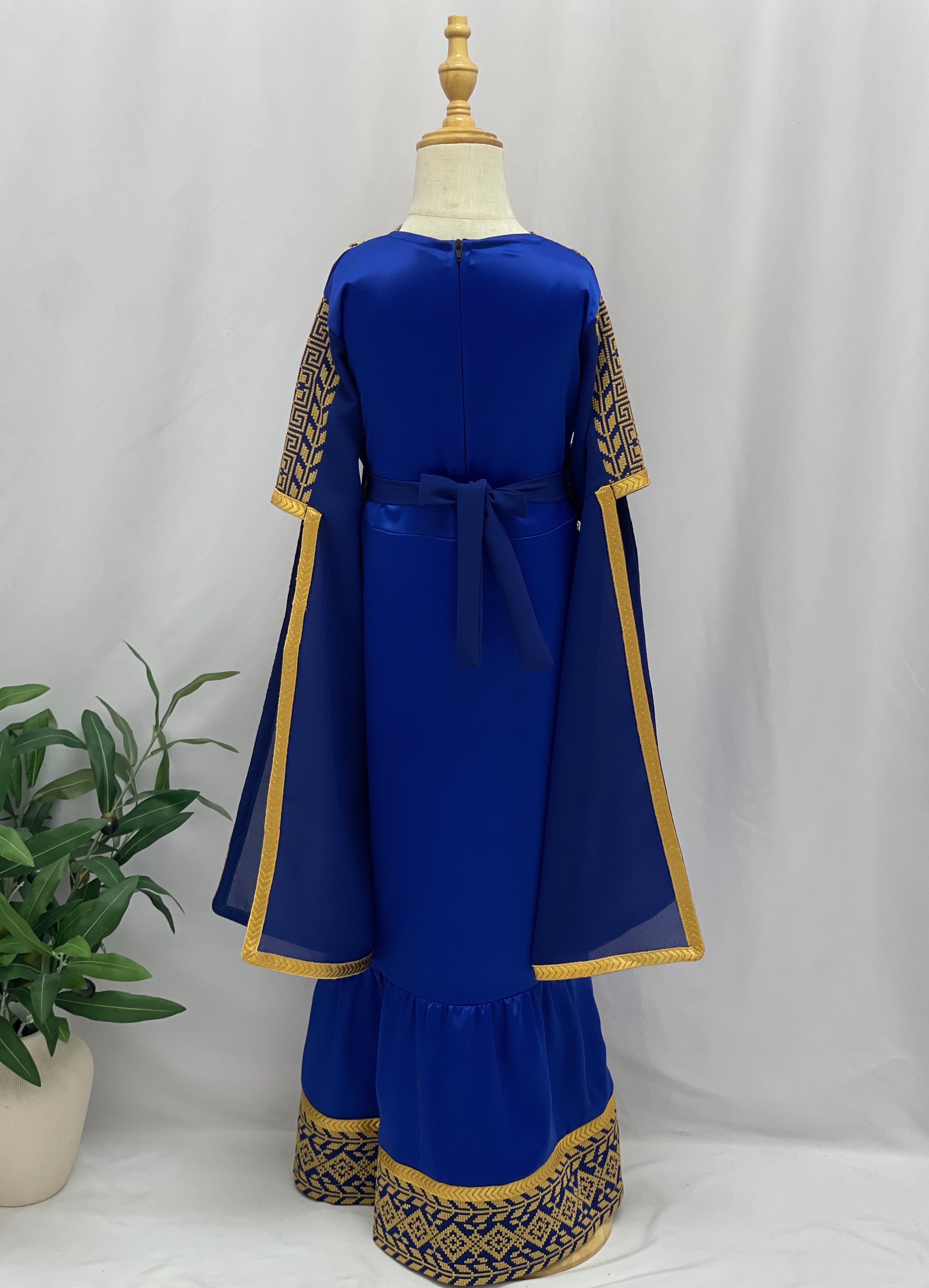 Heritage Coin Embroidered Girls Thobe Set