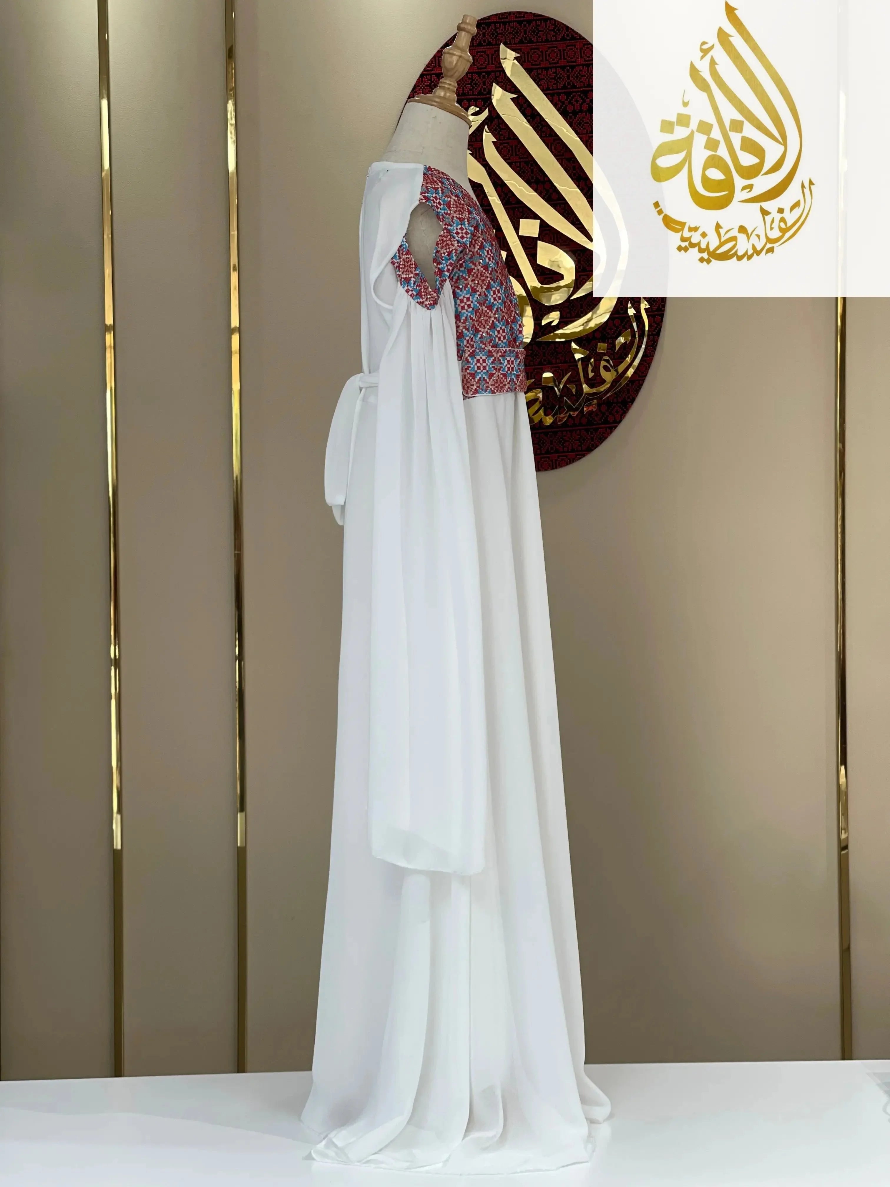 Charming Girls Embroidered Dress: Elegance & Comfort for Every Occasion Palestinian Elegance