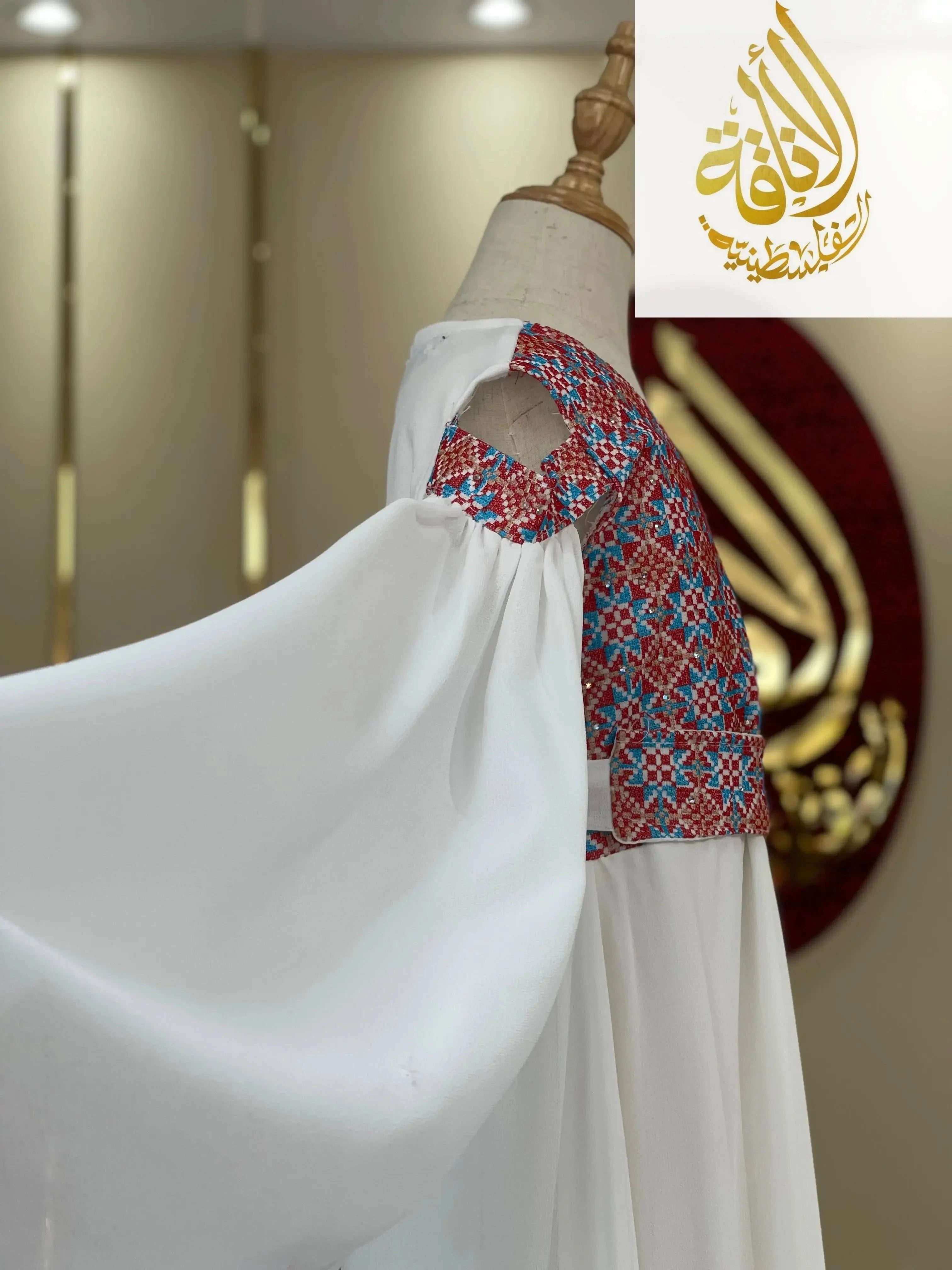 Charming Girls Embroidered Dress: Elegance & Comfort for Every Occasion Palestinian Elegance