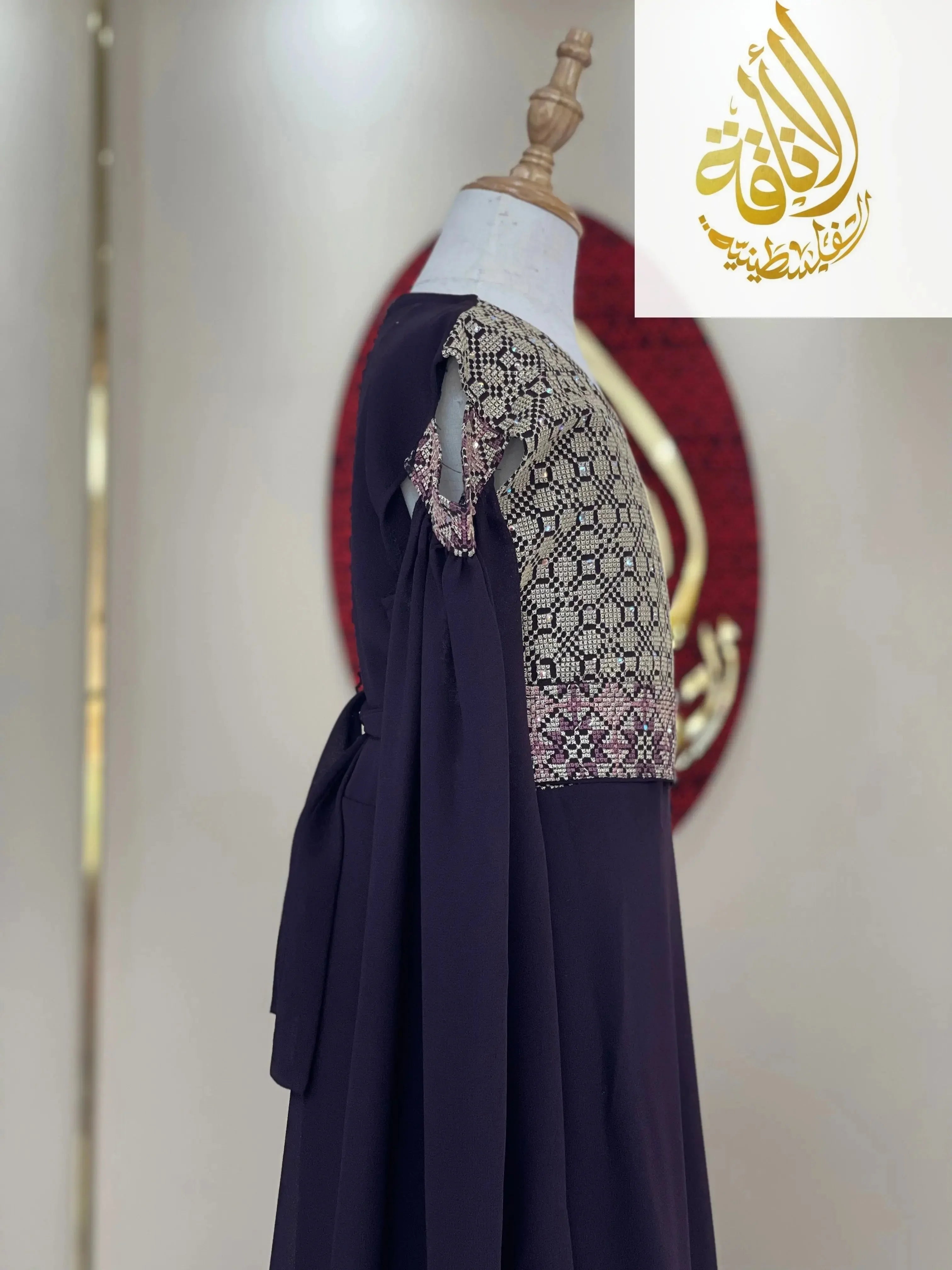 Charming Girls Embroidered Dress: Elegance & Comfort for Every Occasion Palestinian Elegance