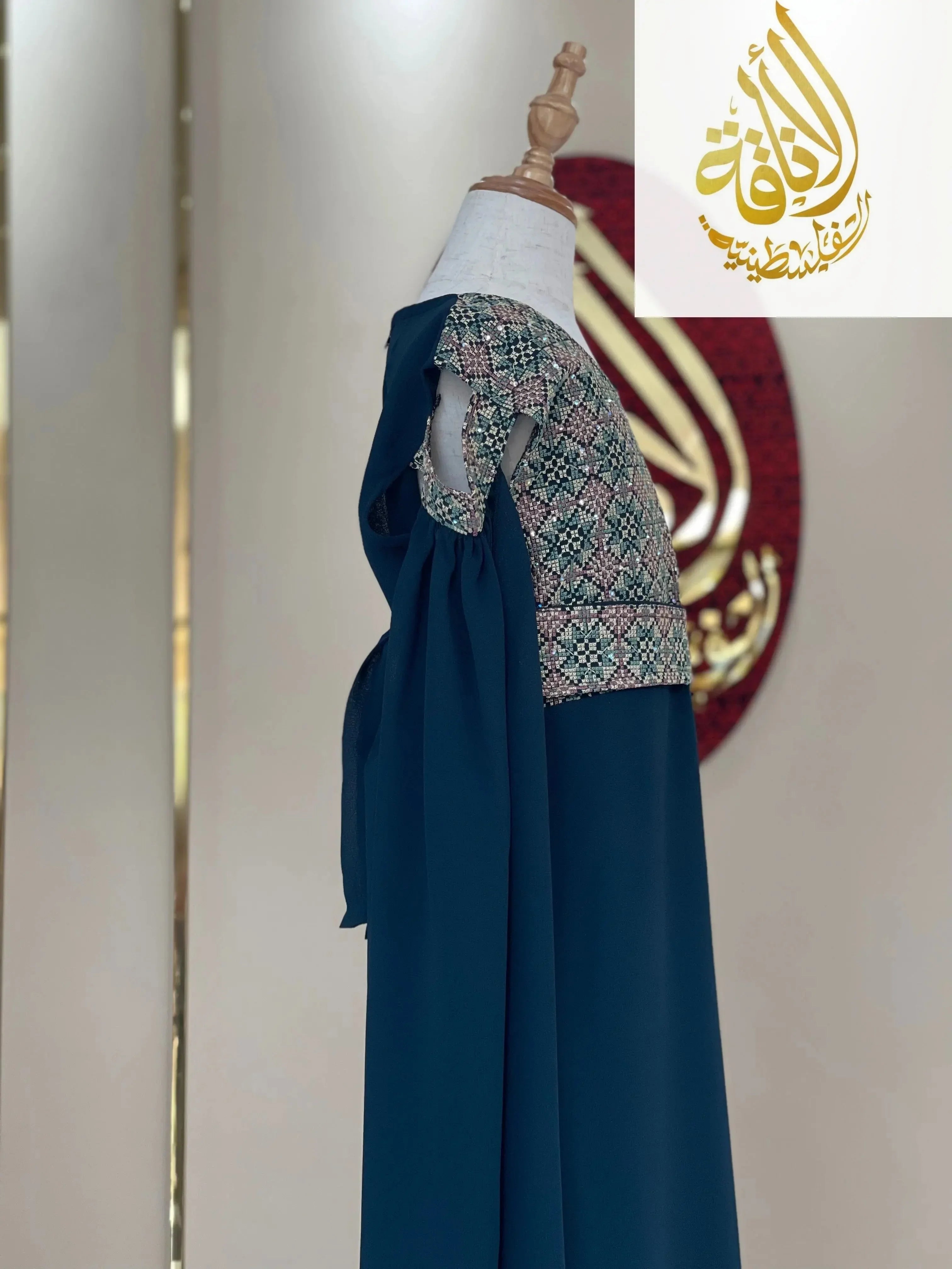 Charming Girls Embroidered Dress: Elegance & Comfort for Every Occasion Palestinian Elegance