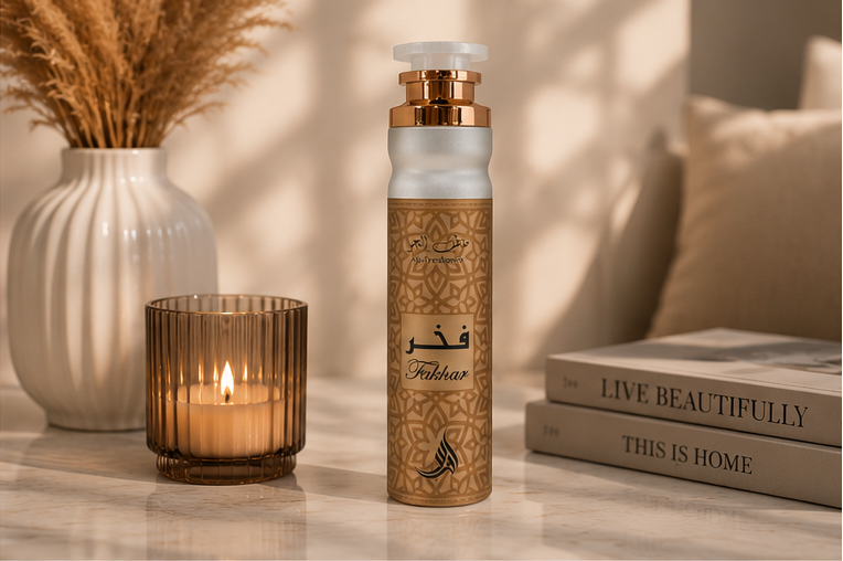 Fakhar Luxury Air Freshener Spray | Long-Lasting Home & Car Fragrance