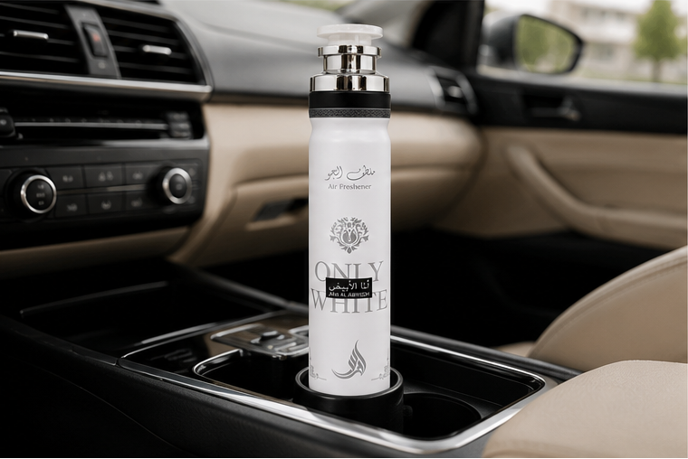 Ana Al Abyedh Only White Luxury Air Freshener Spray | Long-Lasting Home & Car Fragrance