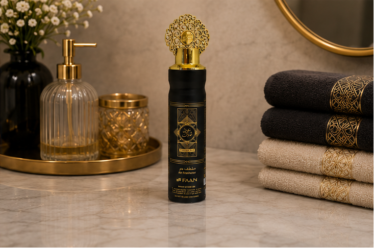 FAAN Precious Oud Luxury Air Freshener Spray | Long-Lasting Home & Car Fragrance