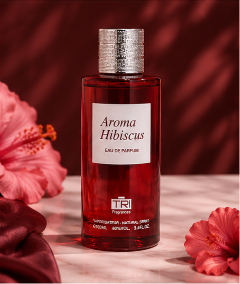 Aroma Hibiscus Eau de Parfum 100ml | Floral Fruity Luxury Fragrance