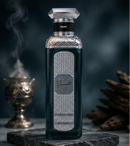 Qasida Bakhur Eau de Parfum 100ml | Smoky Oud & Amber Luxury Fragrance