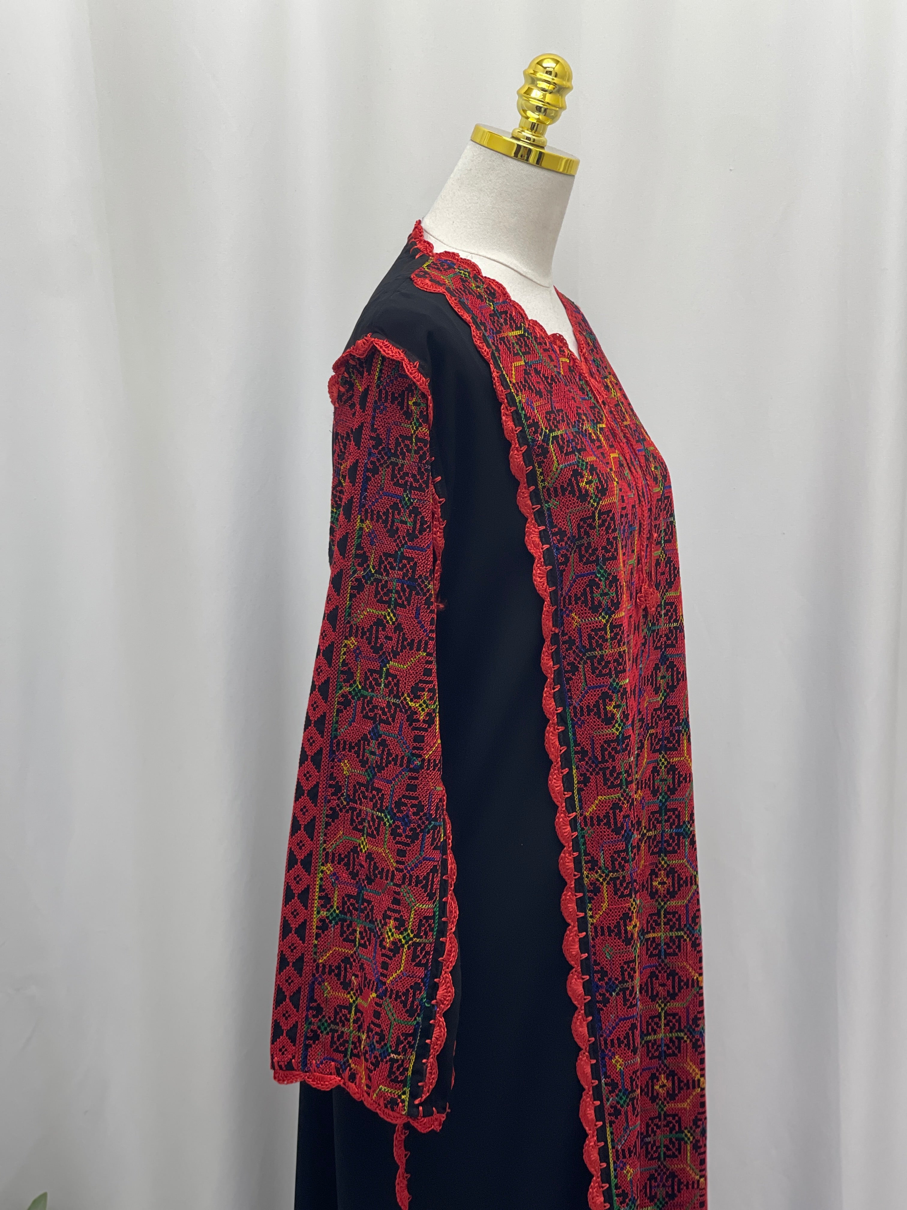 Heritage Threads Embroidered Abaya
