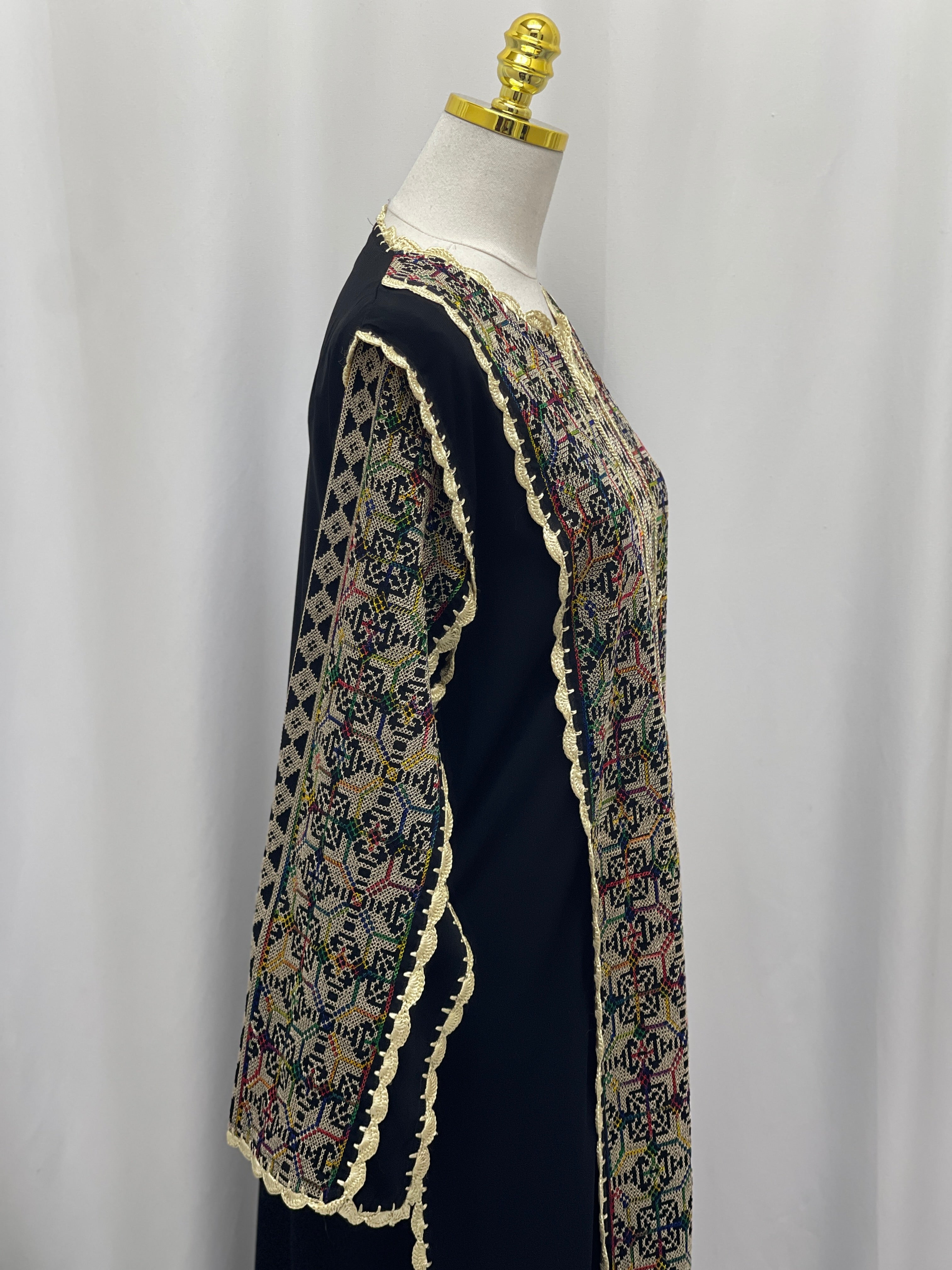 Heritage Threads Embroidered Abaya