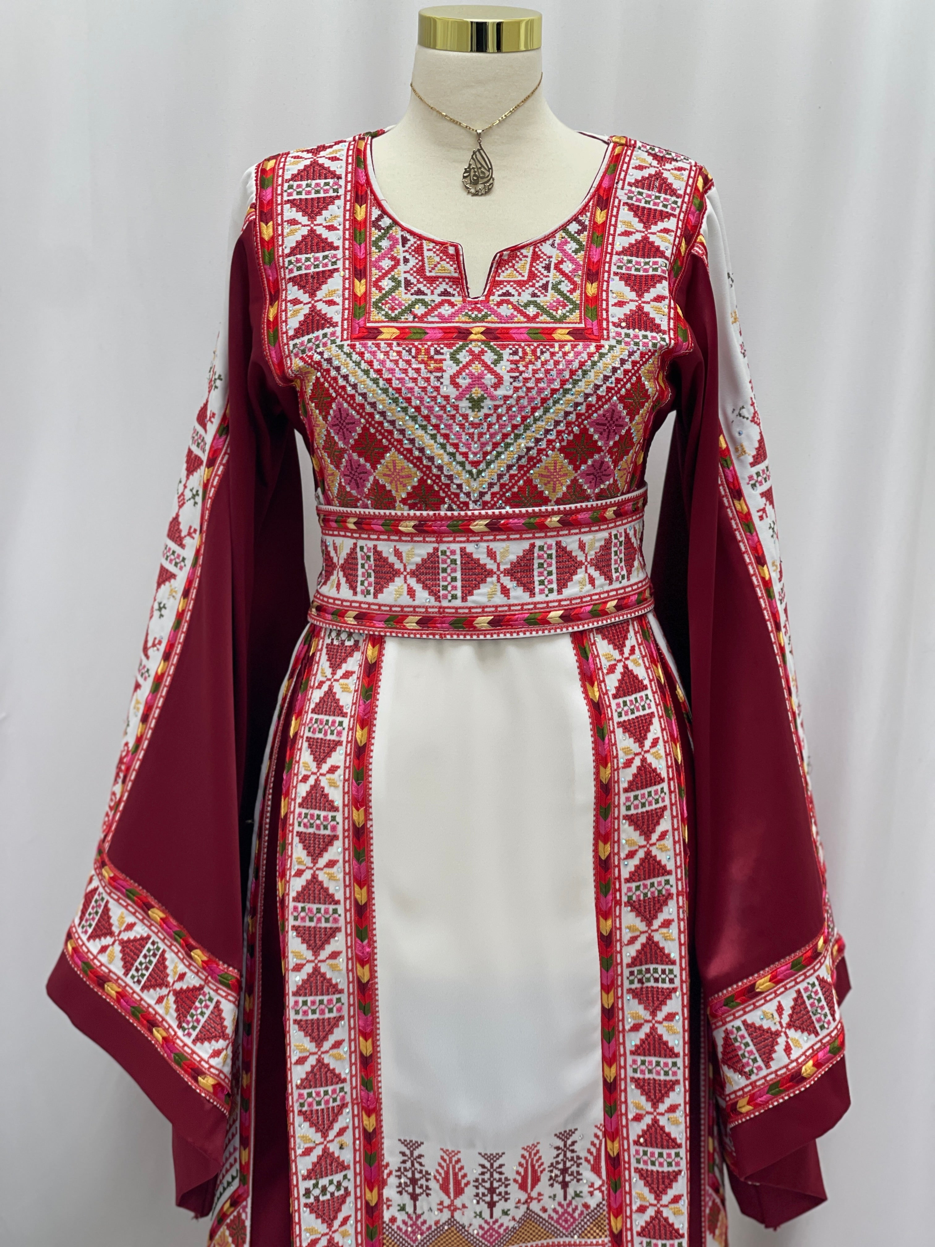 Thuraya Heritage Embroidered Thobe