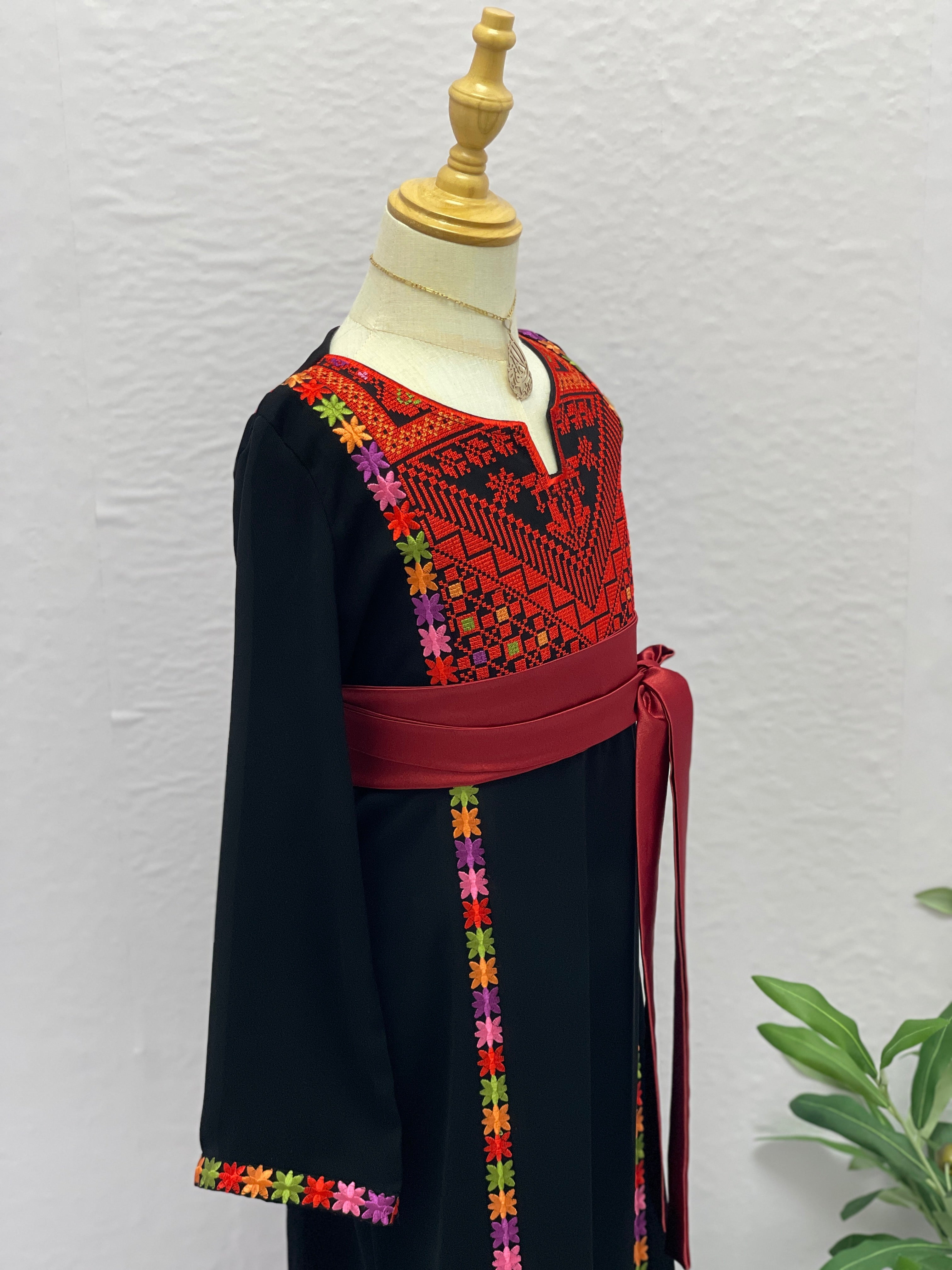 Little Heritage Bloom Dress – Timeless Cultural Kids Wear