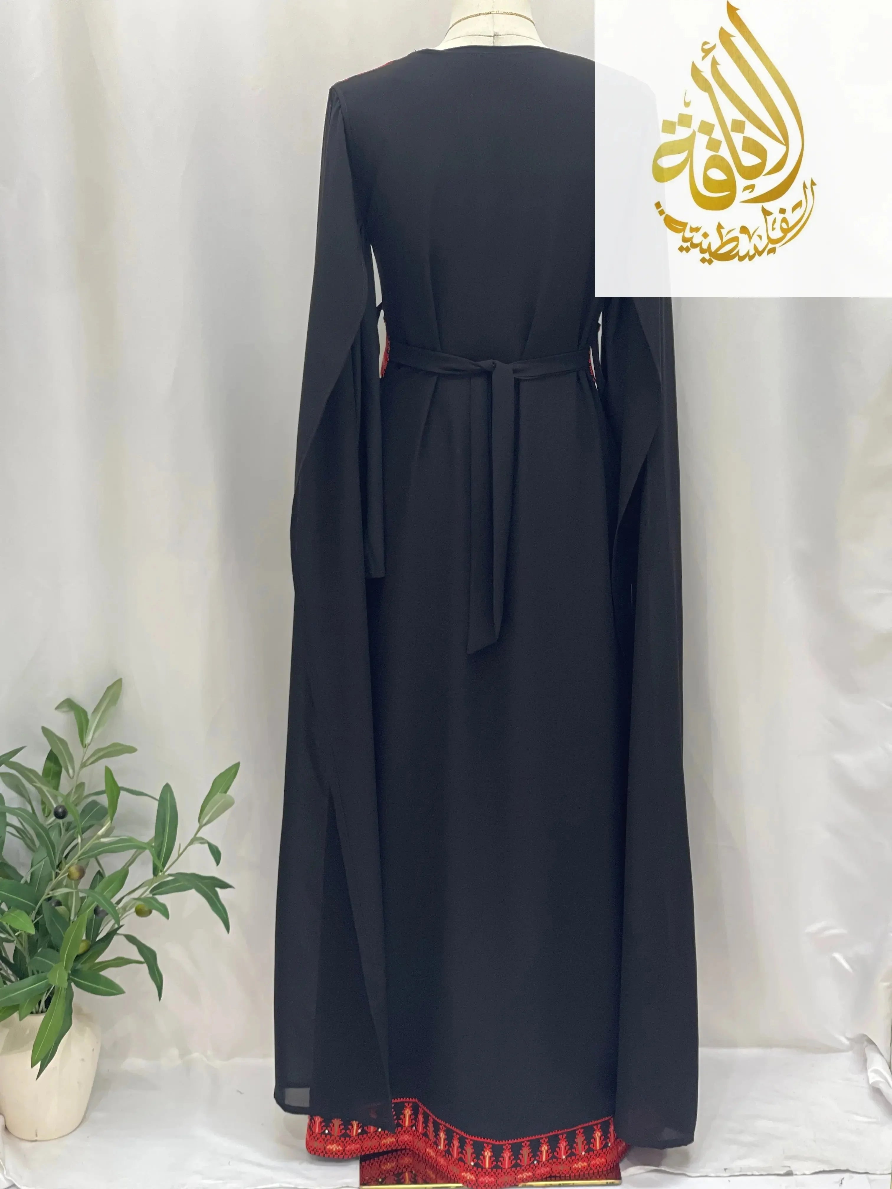 Dema Embroidered Dress - Timeless Elegance - Palestinian Elegance