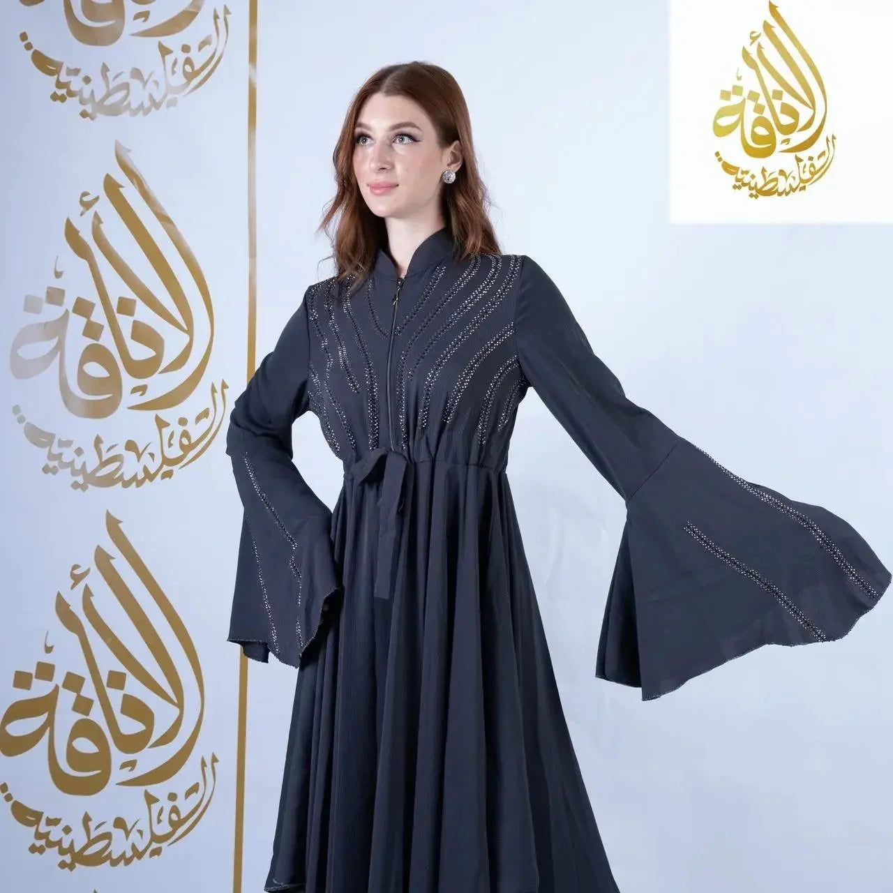 Dressy Abaya: Timeless Elegance & Effortless Sophistication Palestinian Elegance