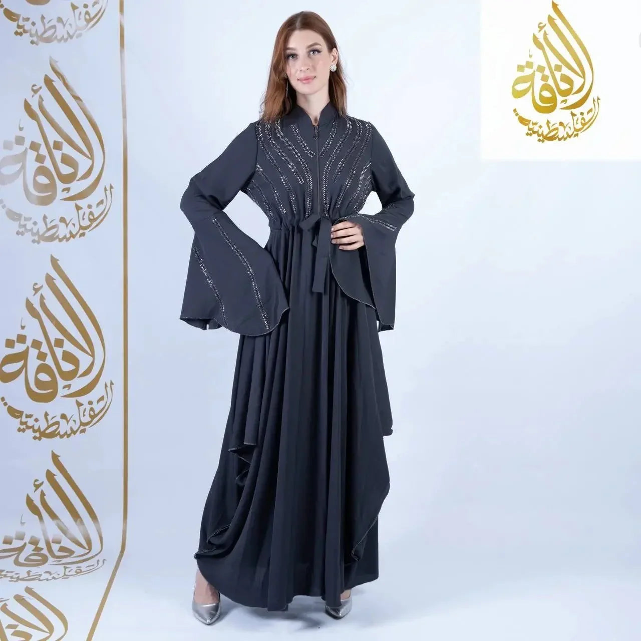 Dressy Abaya: Timeless Elegance & Effortless Sophistication Palestinian Elegance