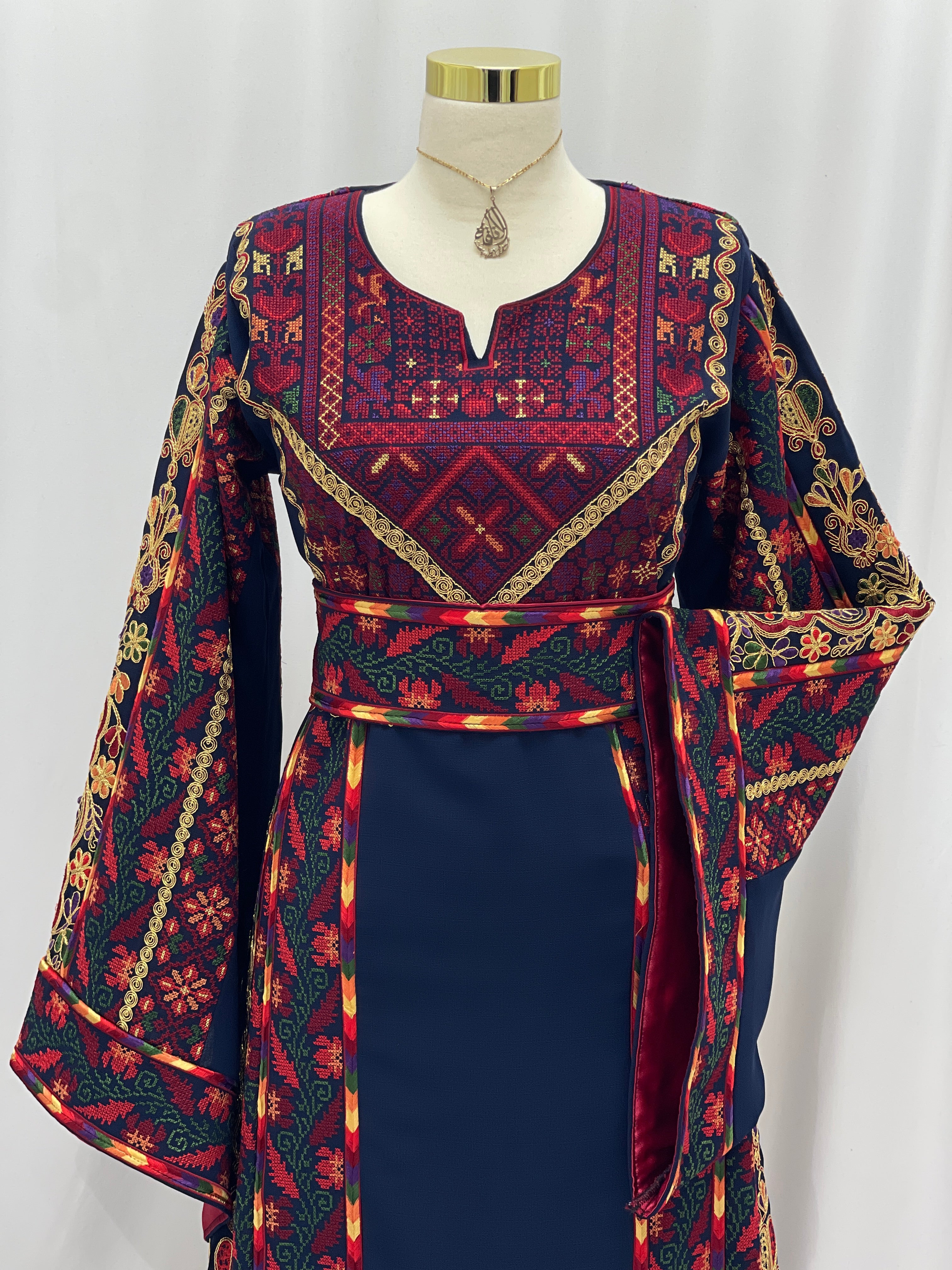 Al Quds Heritage  Embroidered Thobe