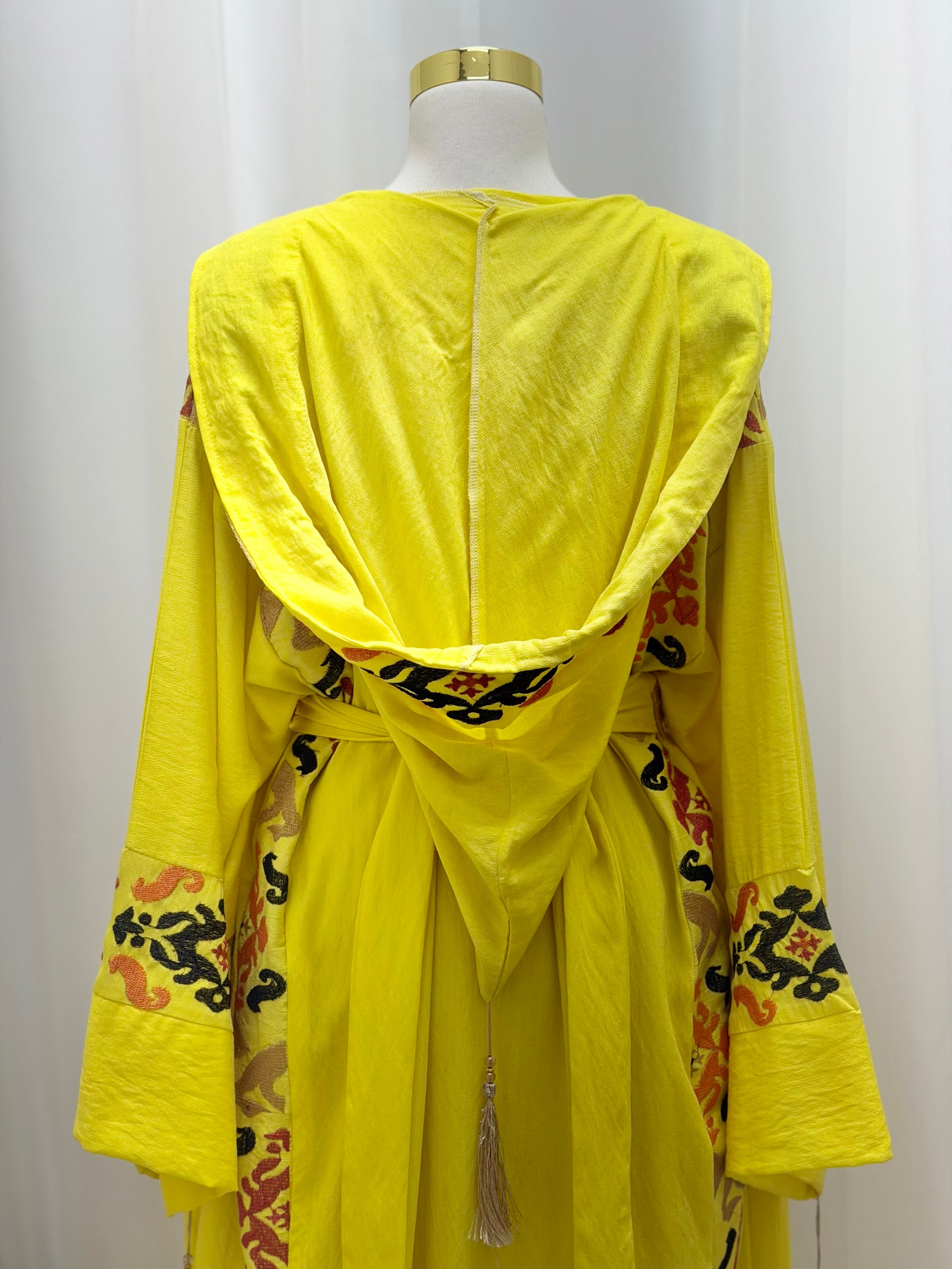 3-Piece Lightweight Soft Linen Women's Abaya Set - Modern and Comfortable Design