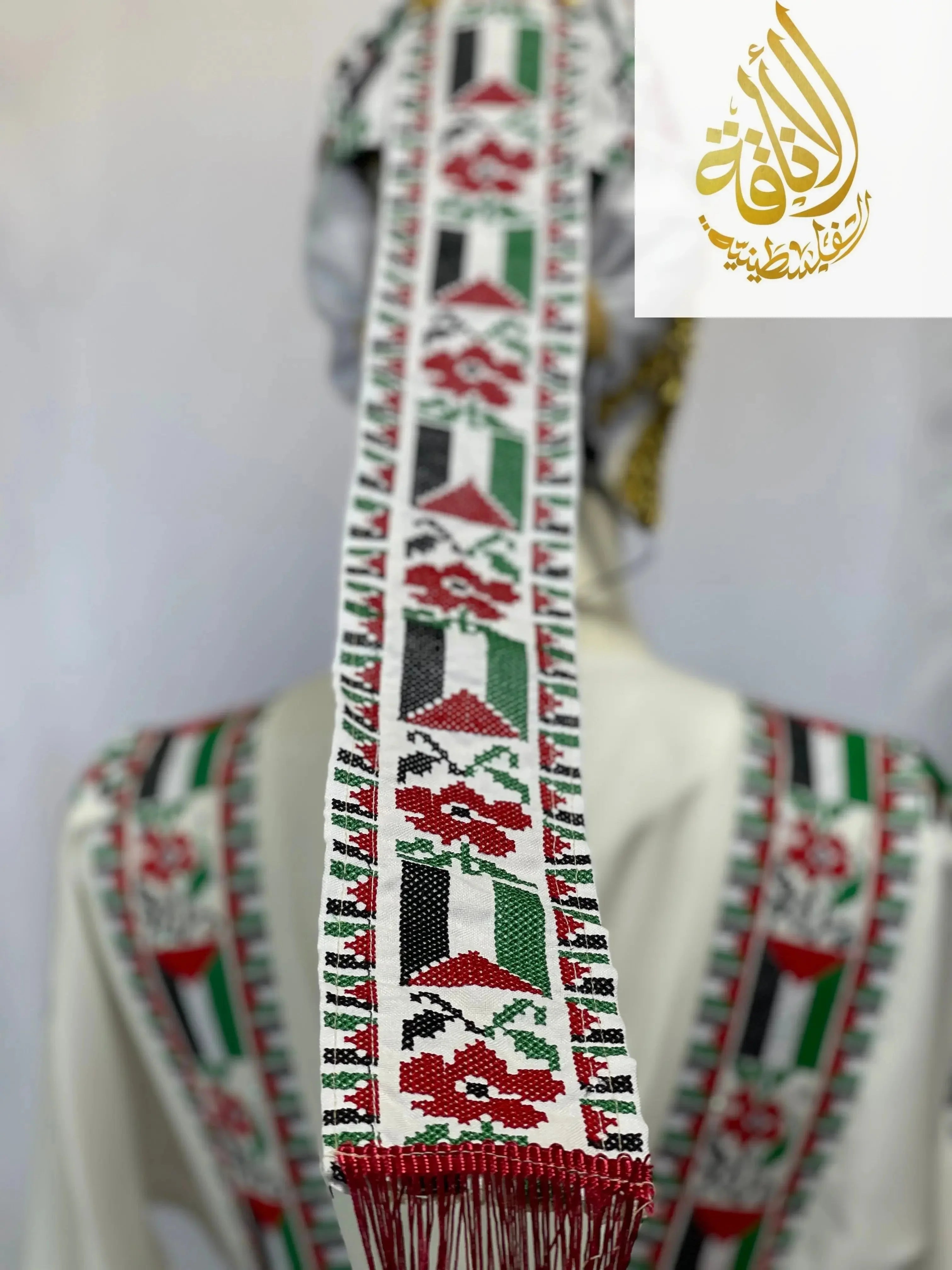 Elegant Embroidered Awka Liras: A Fashion Essentialf Palestinian Elegance