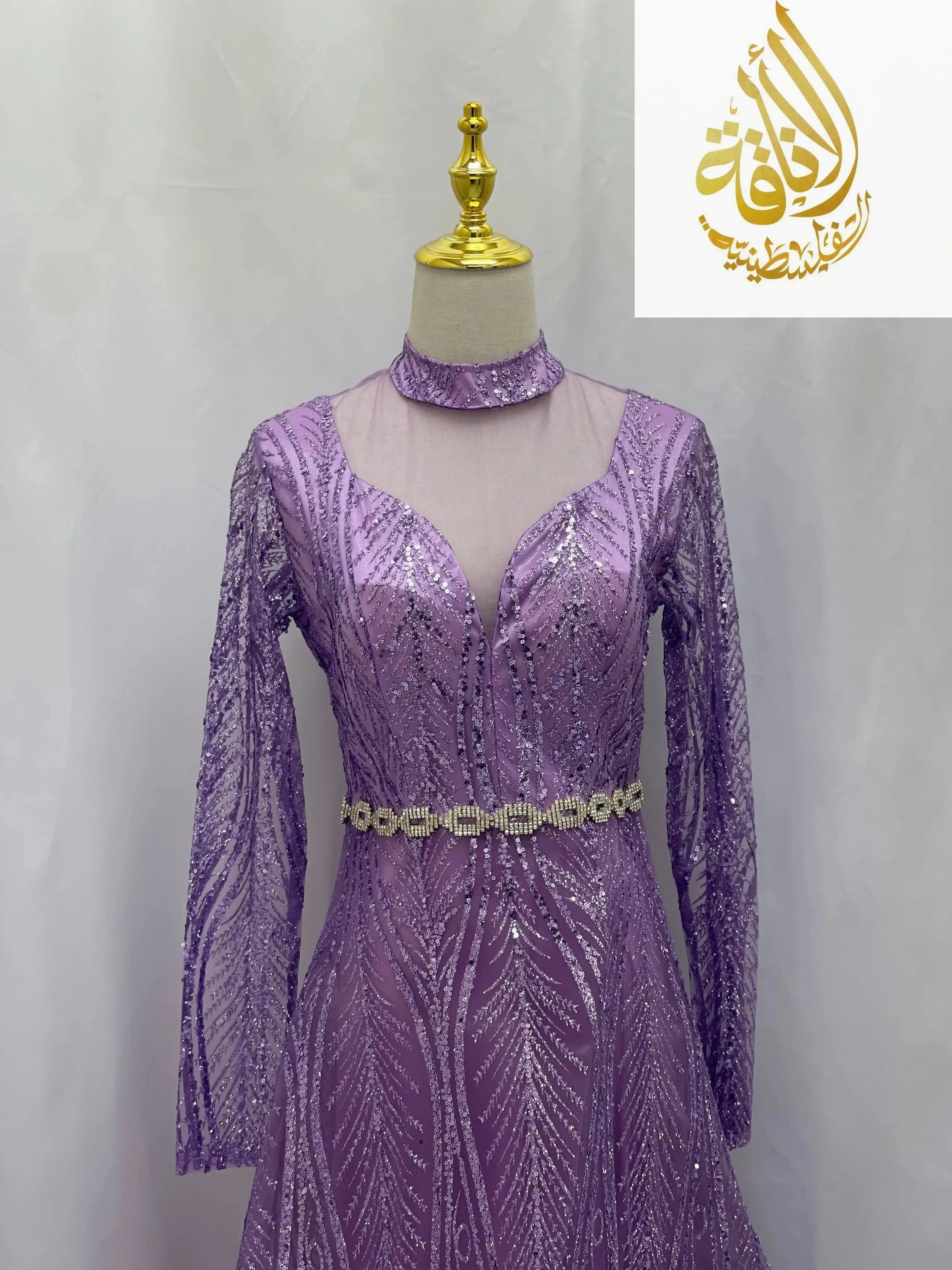 Elegant Fancy Dress: Sophistication for Any Formal Occasion Palestinian Elegance