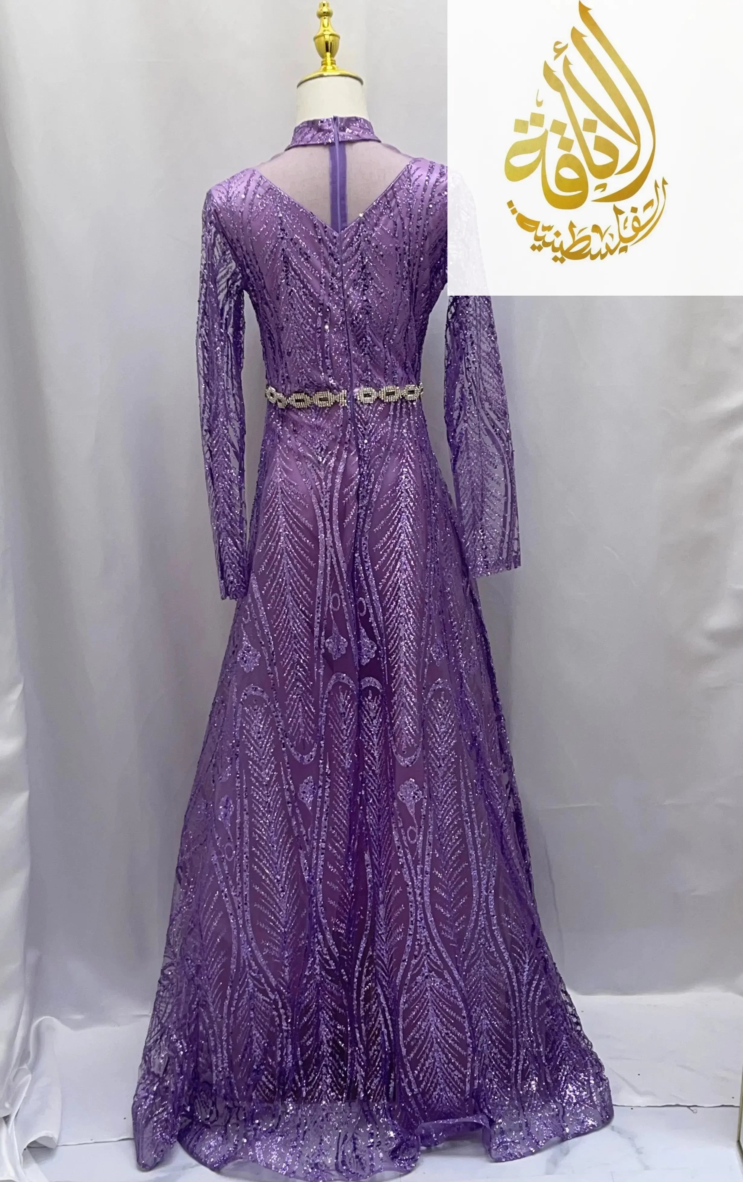 Elegant Fancy Dress: Sophistication for Any Formal Occasion Palestinian Elegance