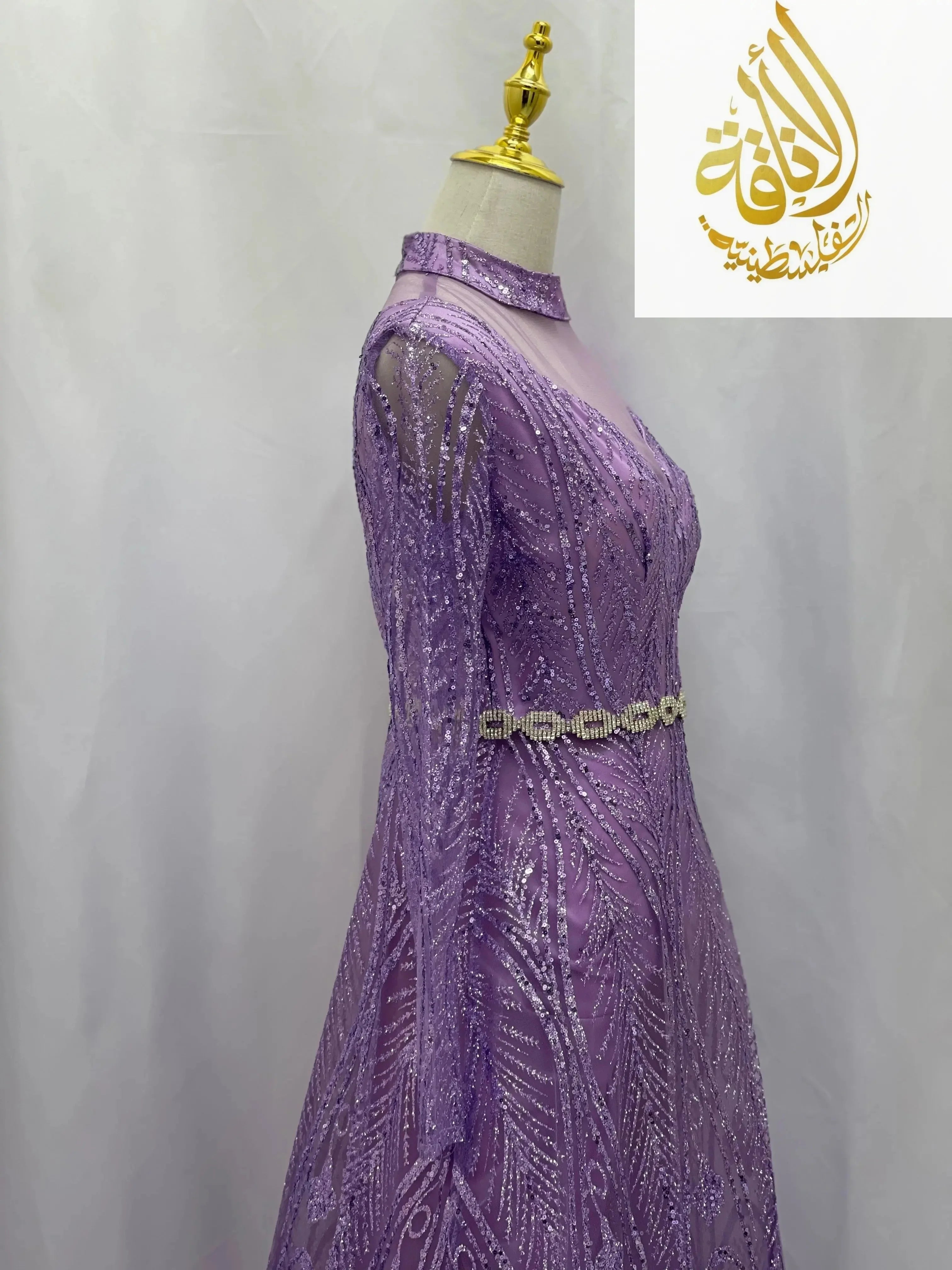 Elegant Fancy Dress: Sophistication for Any Formal Occasion Palestinian Elegance