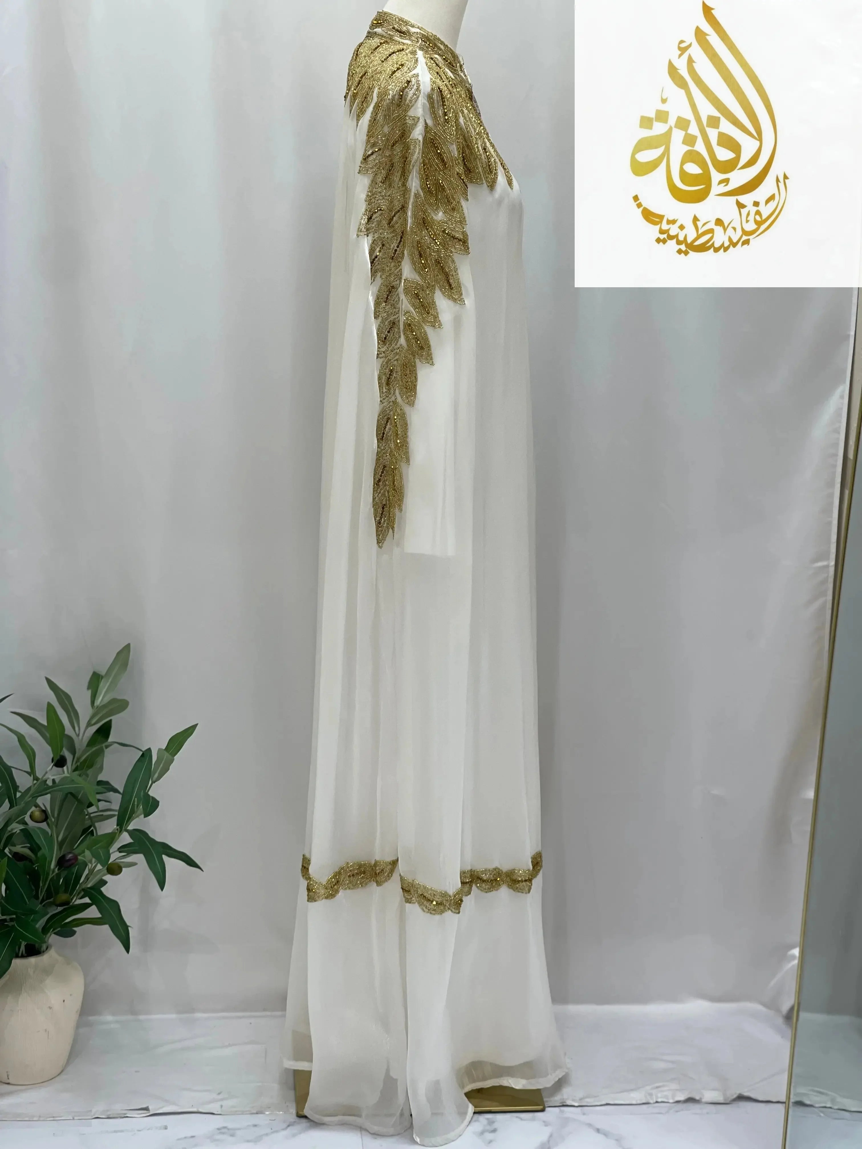 Elegant Modest Fashion Cape Cardigan At Palestinian Elegance - Palestinian Elegance