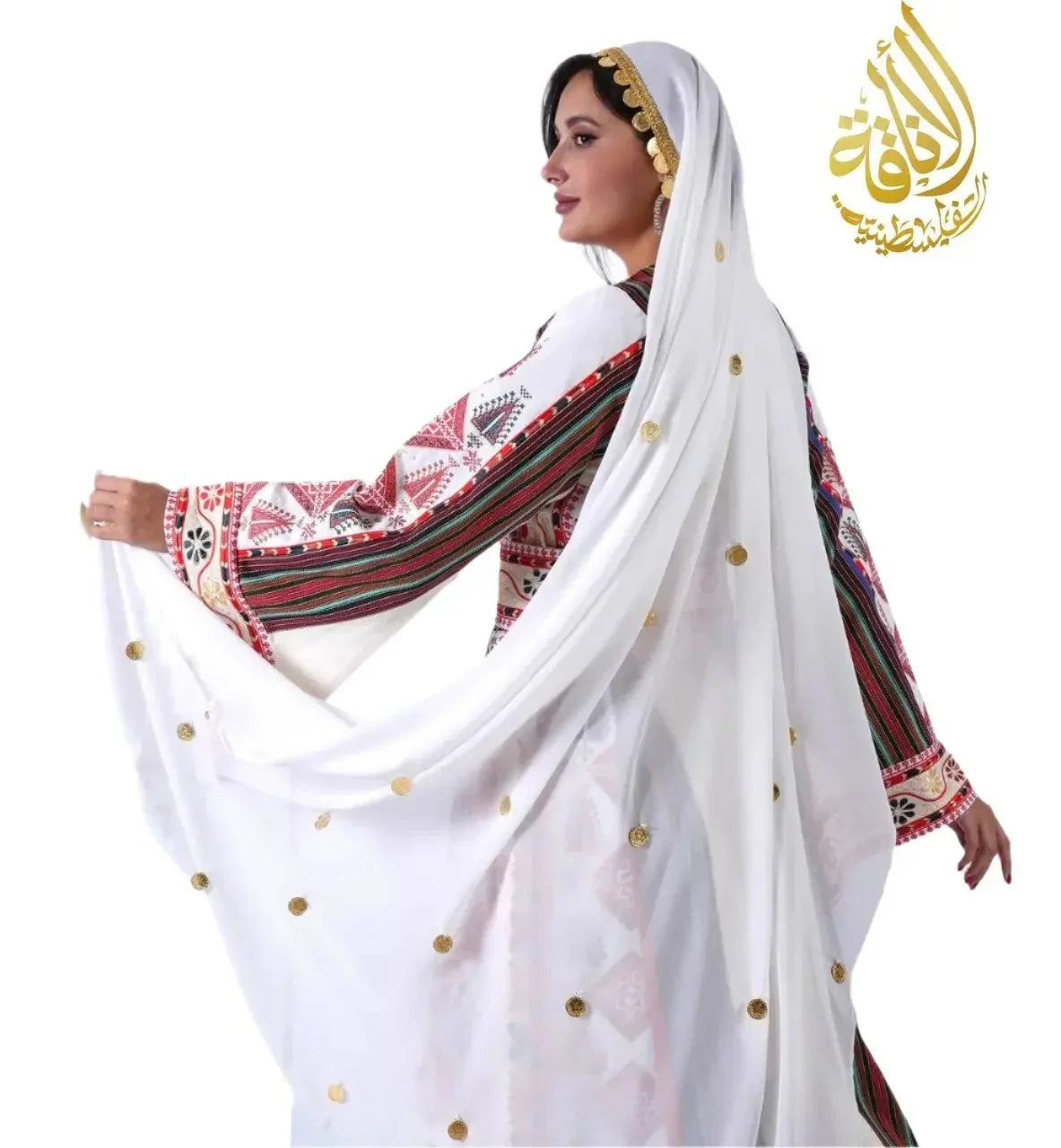 Elevate Your Style with Full Lairs Khirka-Shal Palestinian Elegance