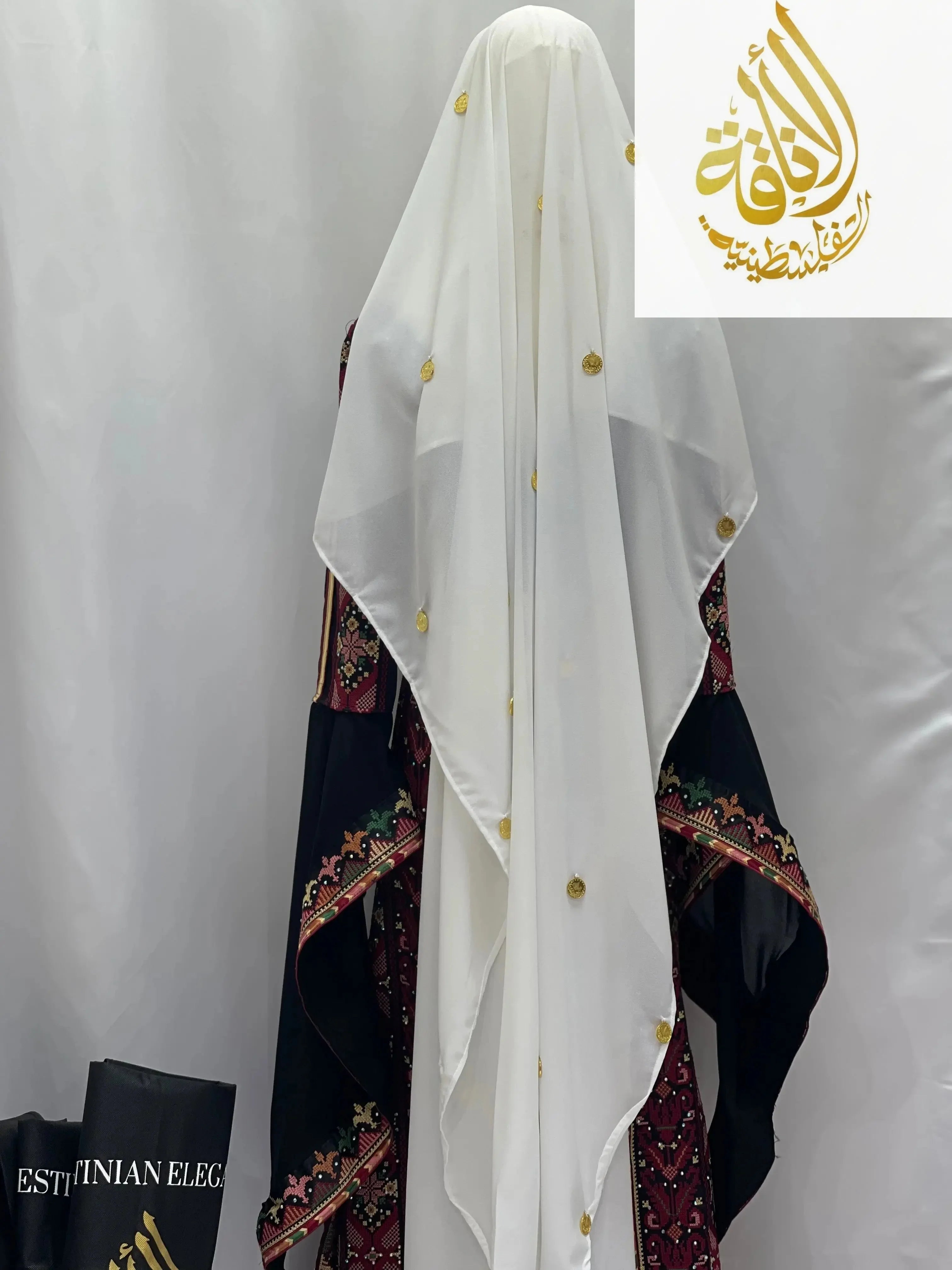 Elevate Your Style with Full Lairs Khirka-Shal Palestinian Elegance