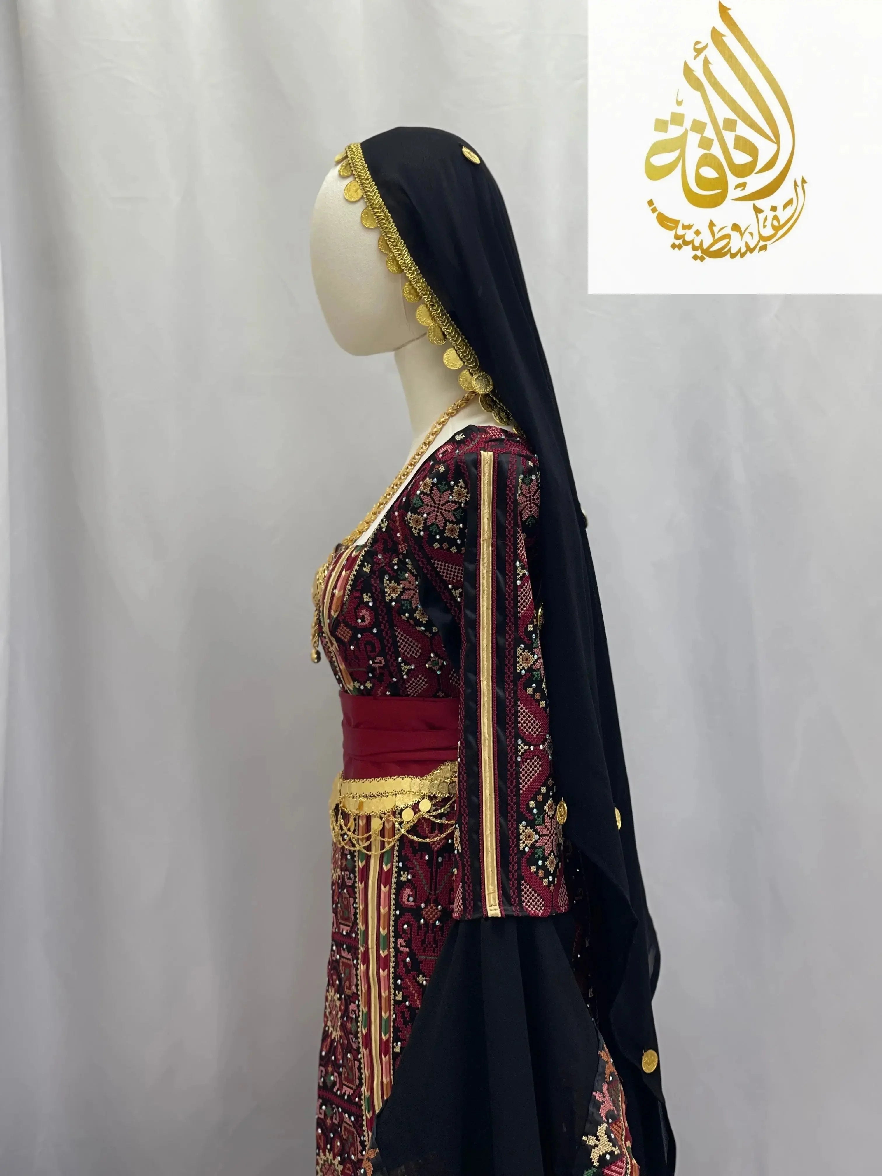 Elevate Your Style with Full Lairs Khirka-Shal Palestinian Elegance