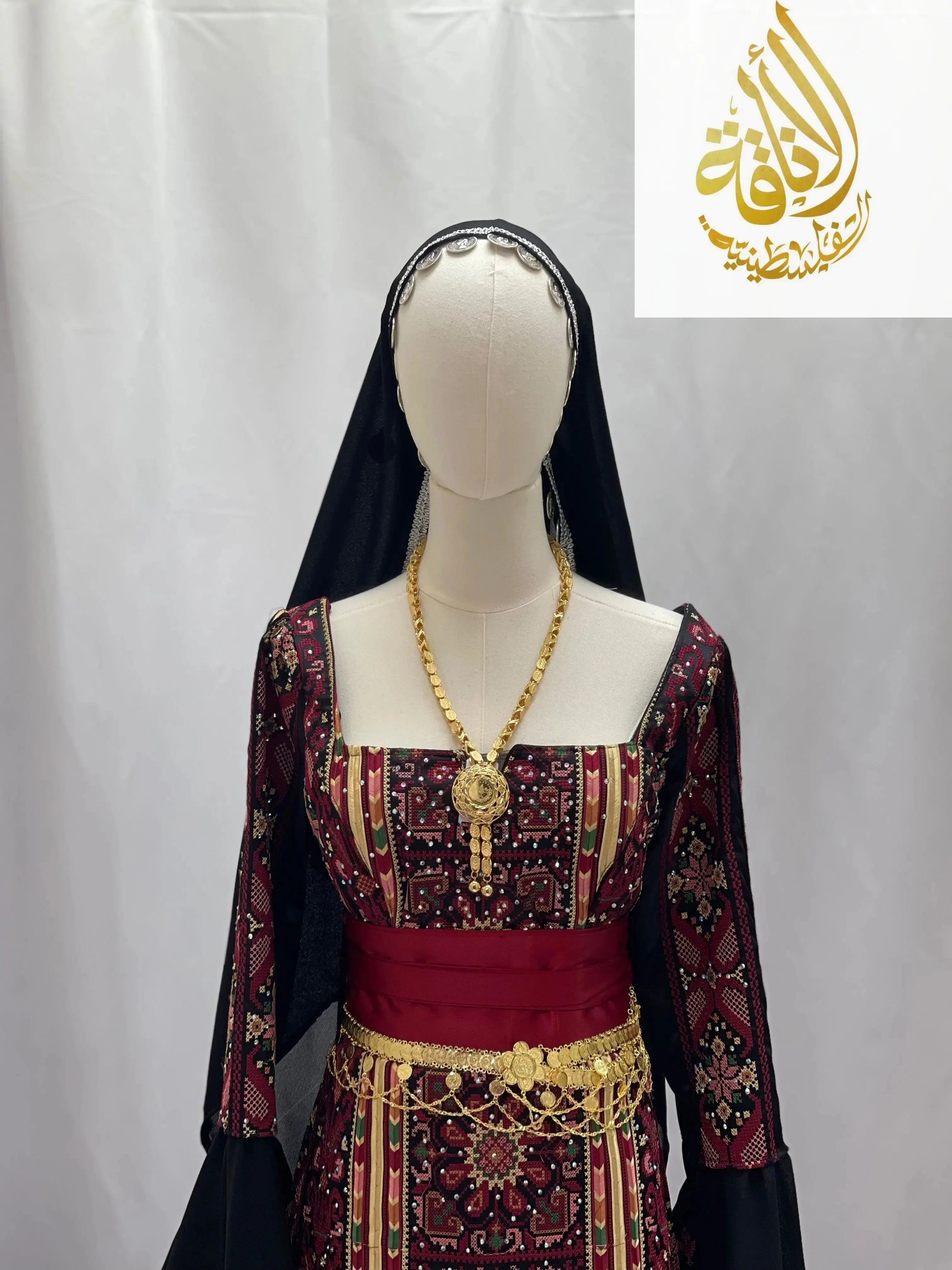 Elevate Your Style with Full Lairs Khirka-Shal Palestinian Elegance