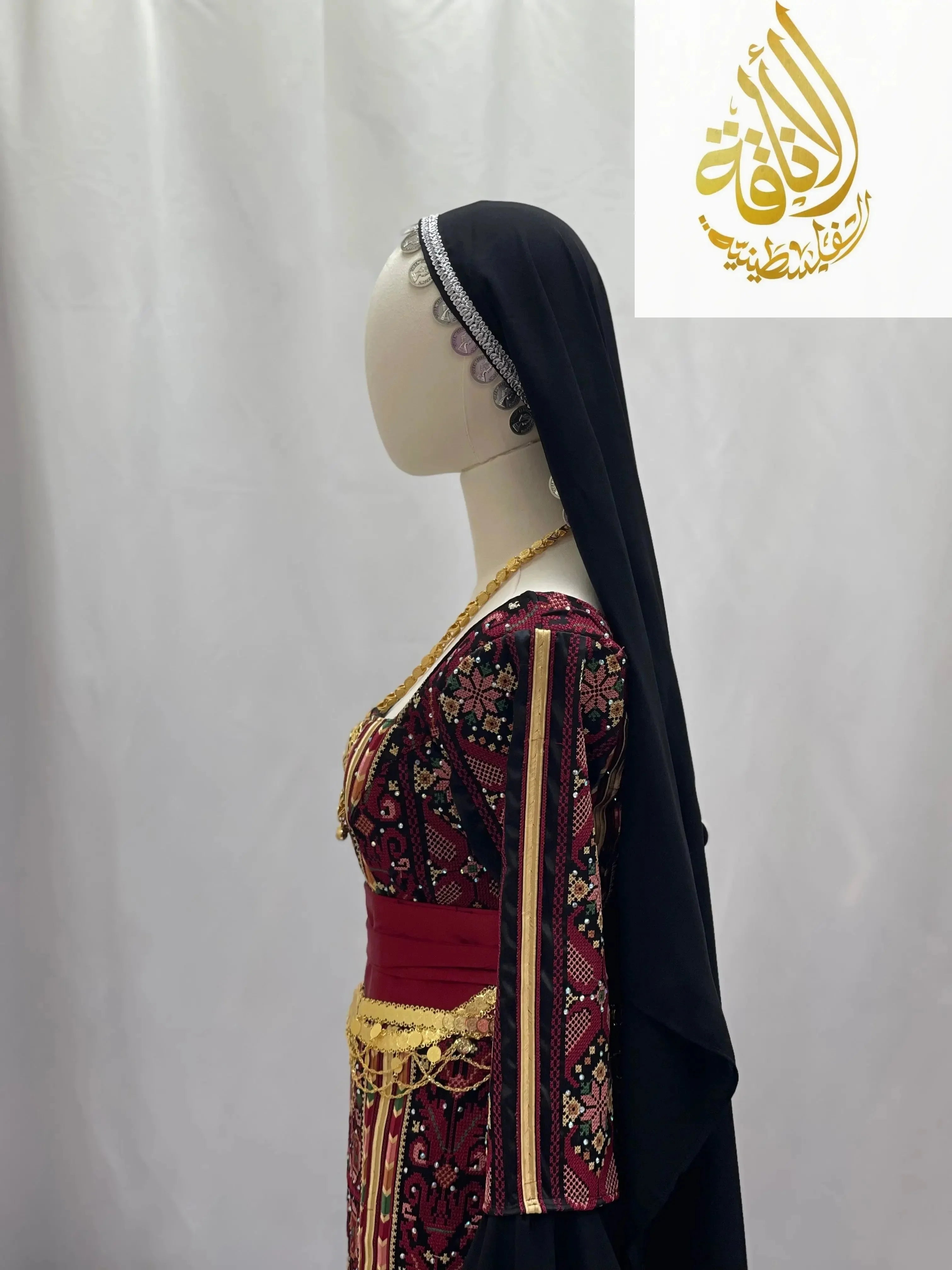 Elevate Your Style with Full Lairs Khirka-Shal Palestinian Elegance