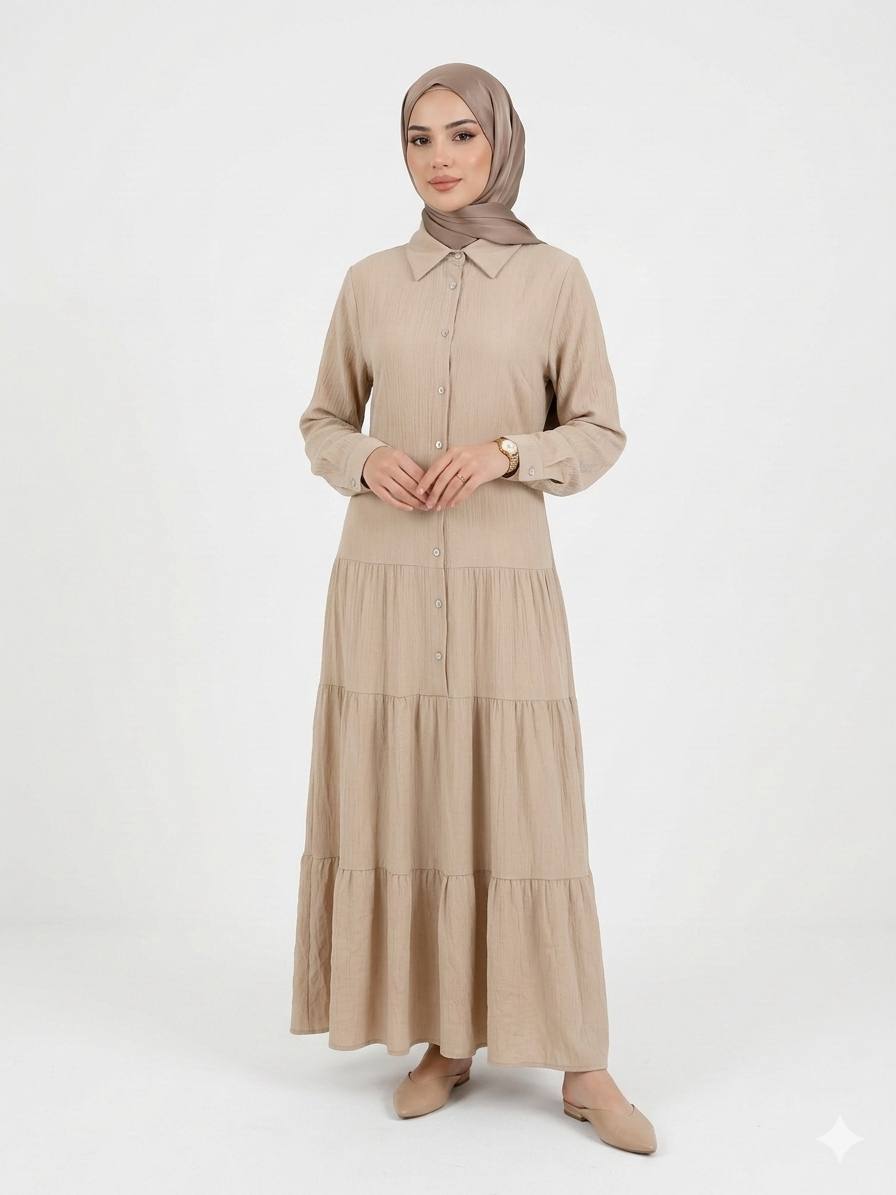 Serene Breeze Tiered Dress