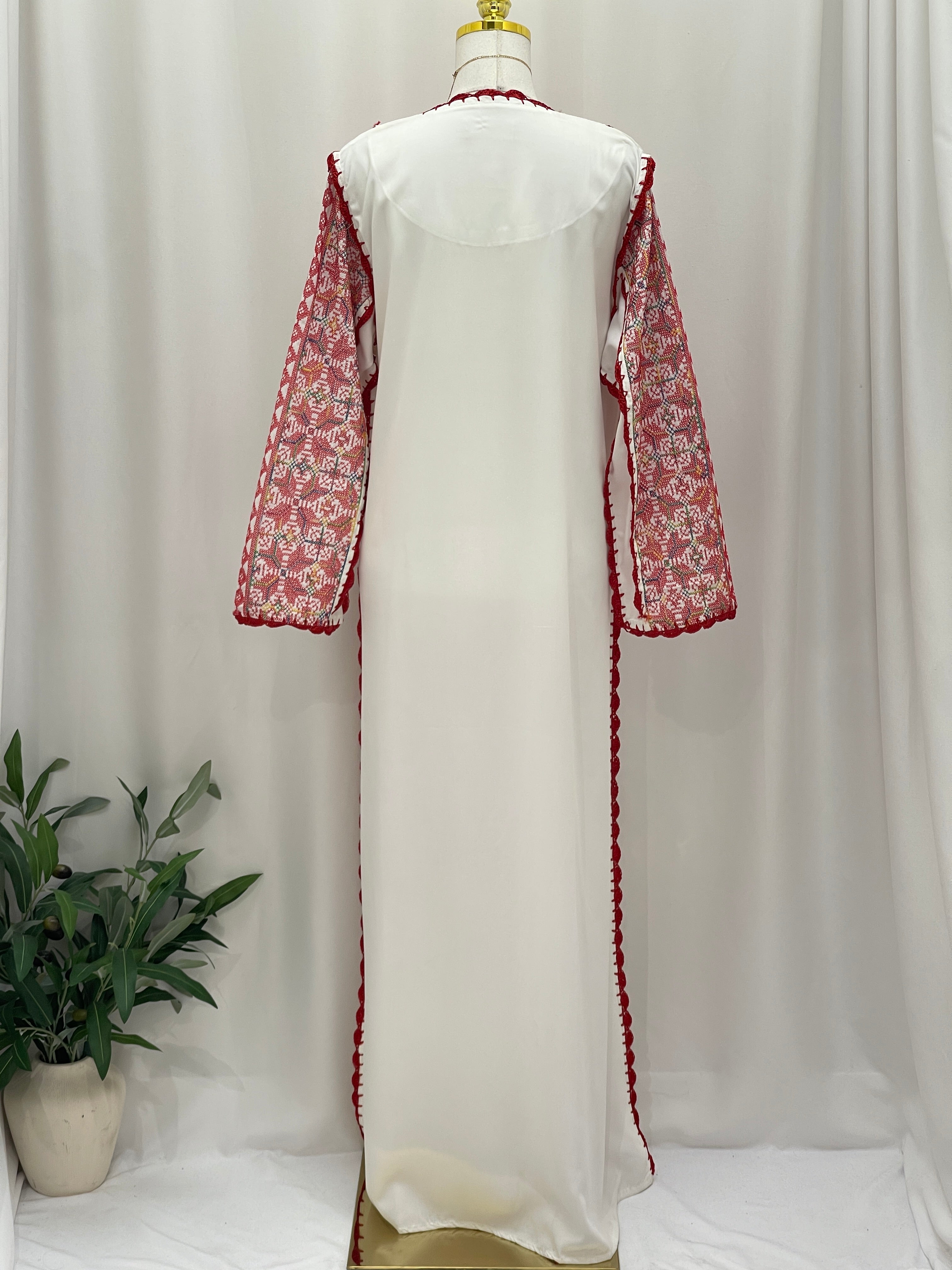 Heritage Threads Embroidered Abaya