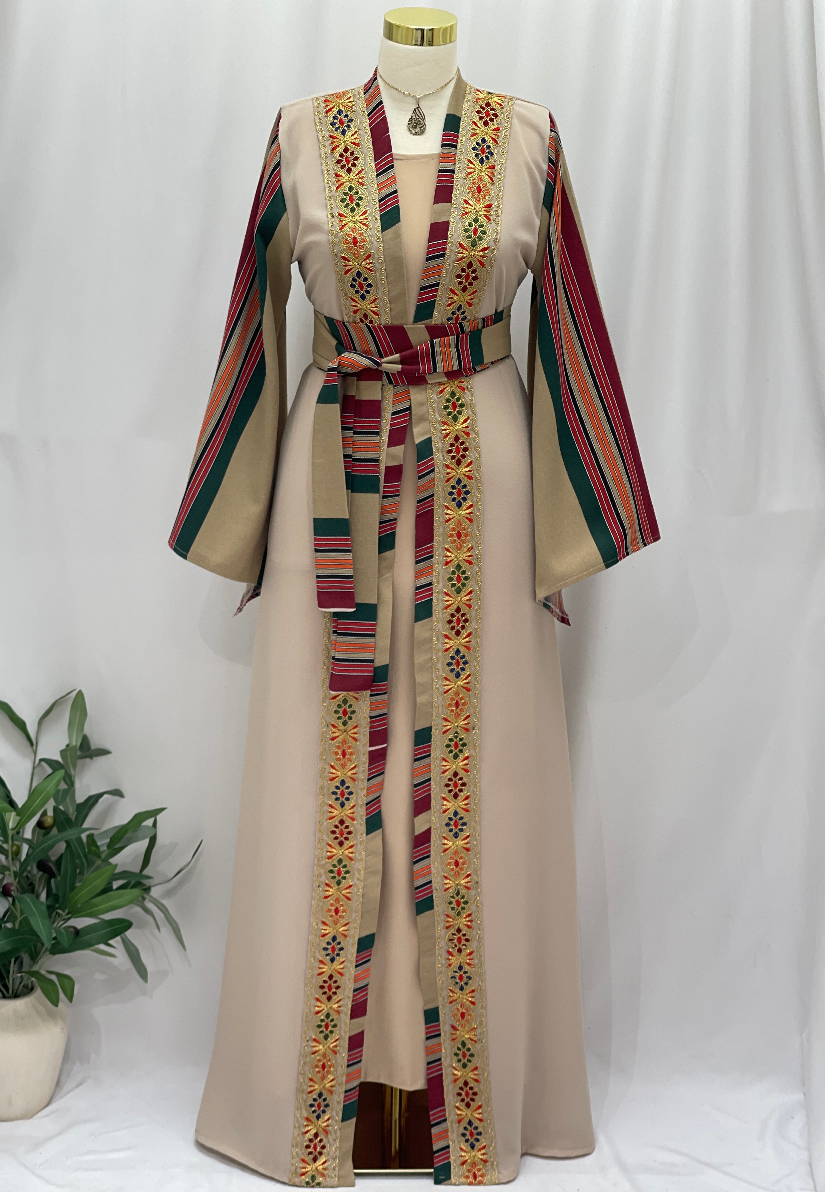 Al-Majdal Embroidered Cardigan