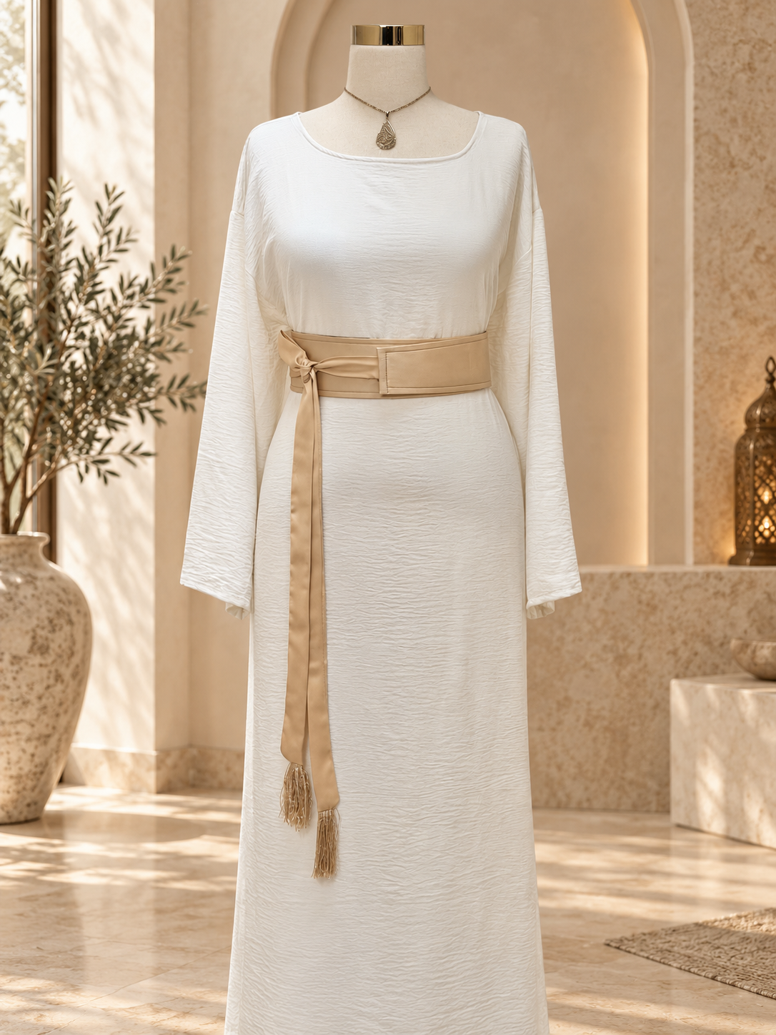 New Color Satin Wrap Belt