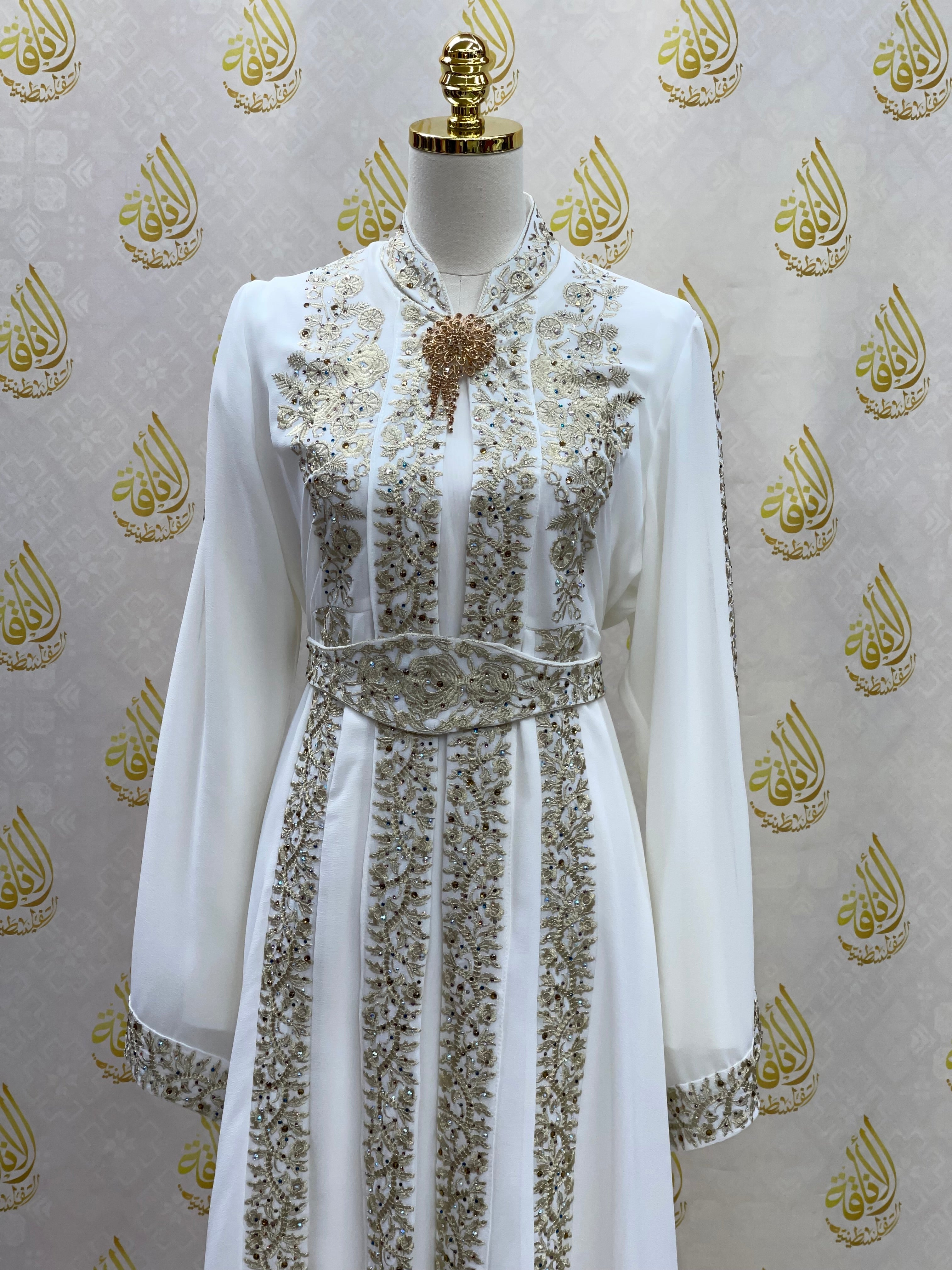 Fancy Elegant Kaftan: Luxury & Sophistication for Every Occasion Palestinian Elegance