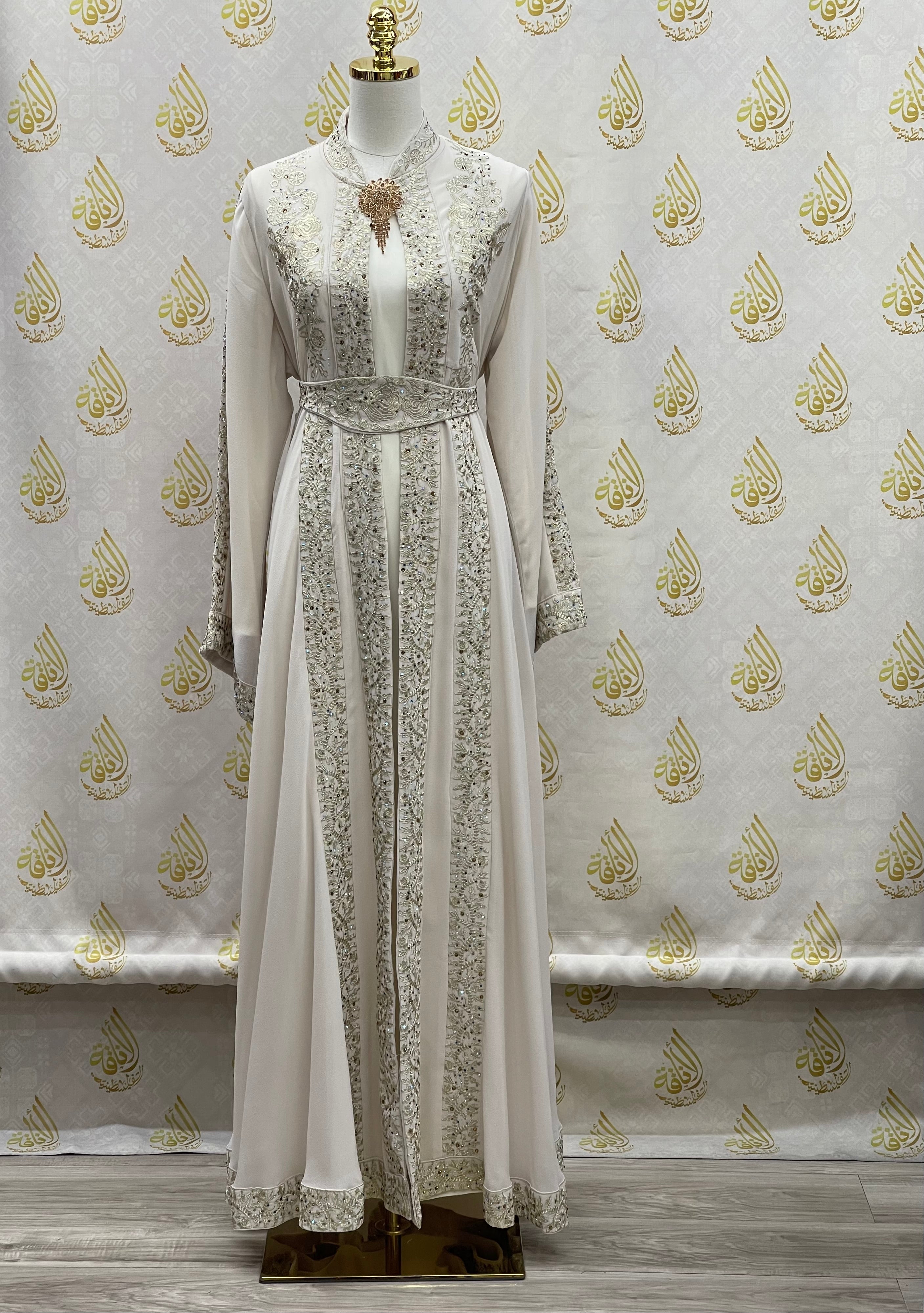 Fancy Elegant Kaftan: Luxury & Sophistication for Every Occasion Palestinian Elegance