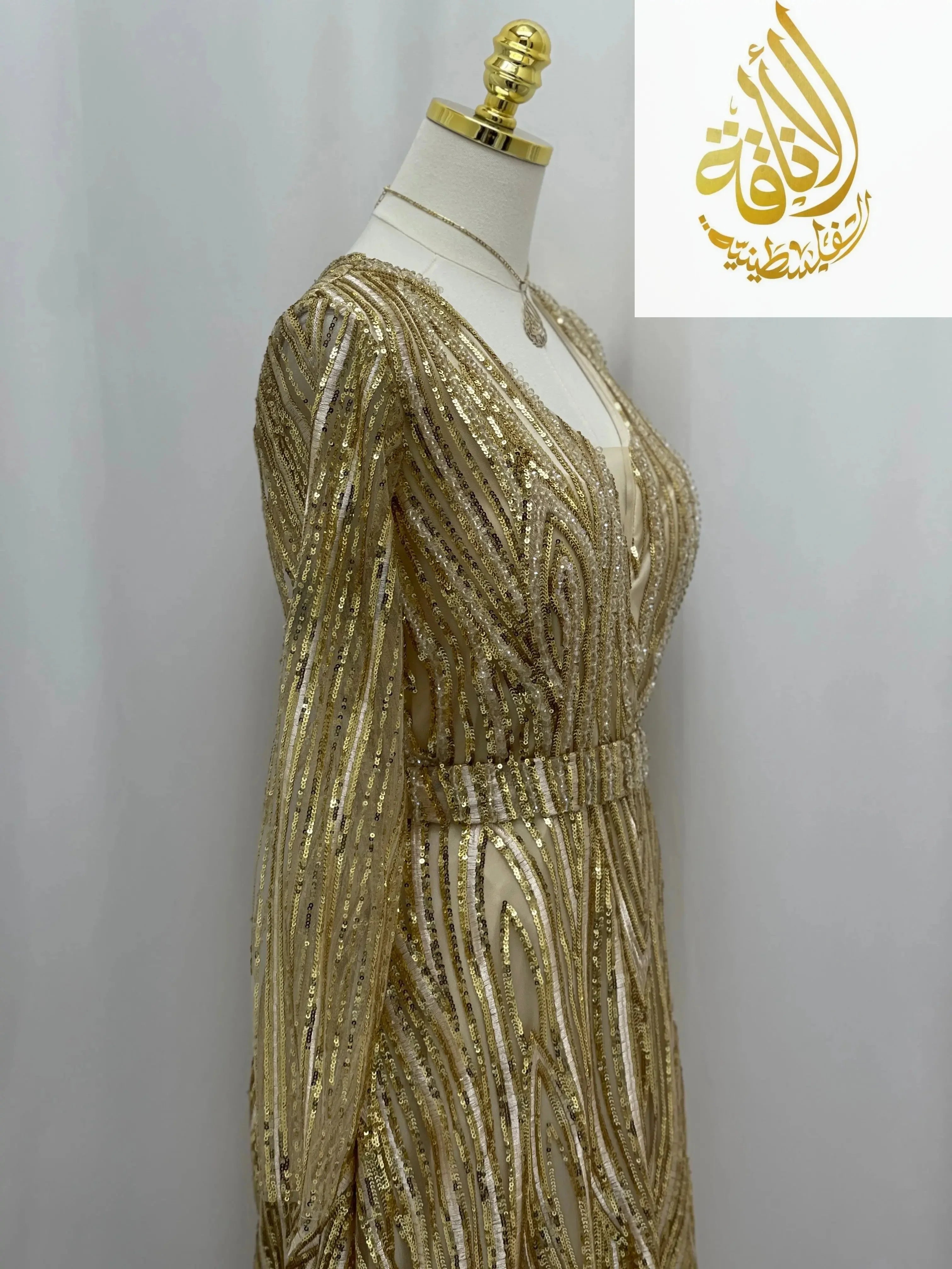 Fancy Gorgeous Dress: Luxurious Elegance and Timeless Beauty Palestinian Elegance
