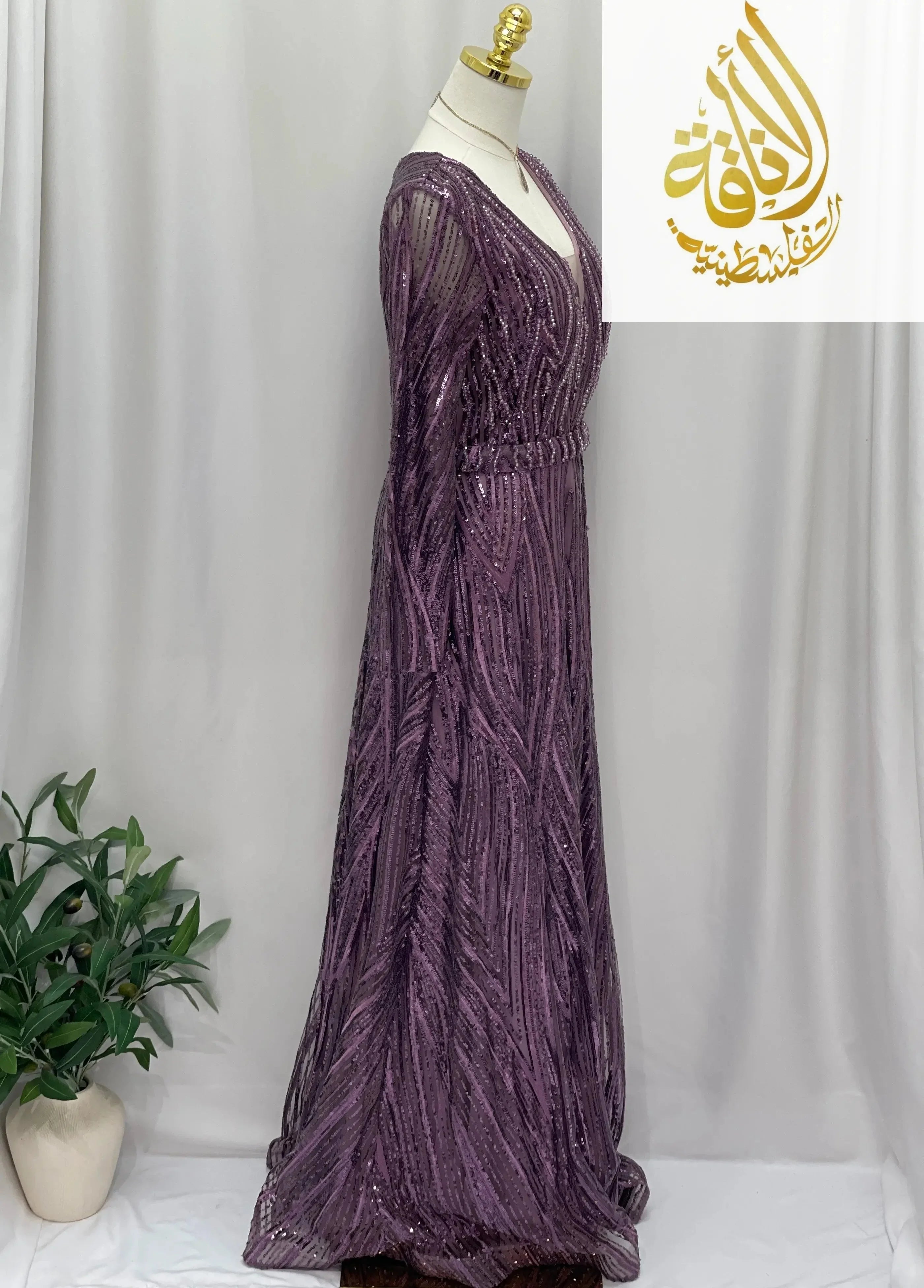 Fancy Gorgeous Dress: Luxurious Elegance and Timeless Beauty Palestinian Elegance