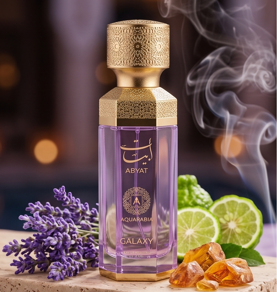 Abyat 'Galaxy' by Aquarabia – A Celestial Journey of Ethereal Grace