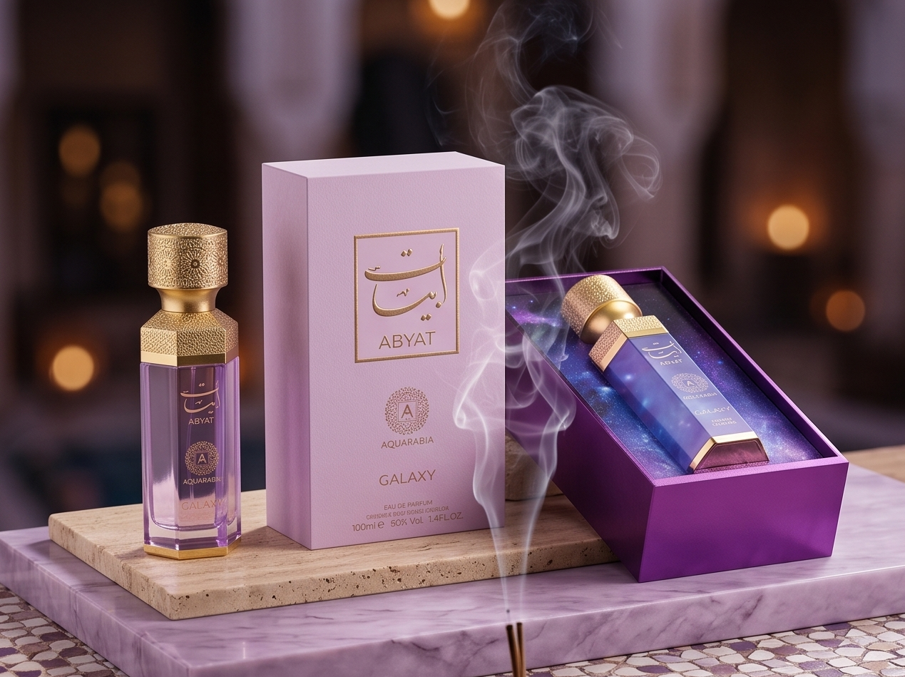 Abyat 'Galaxy' by Aquarabia – A Celestial Journey of Ethereal Grace